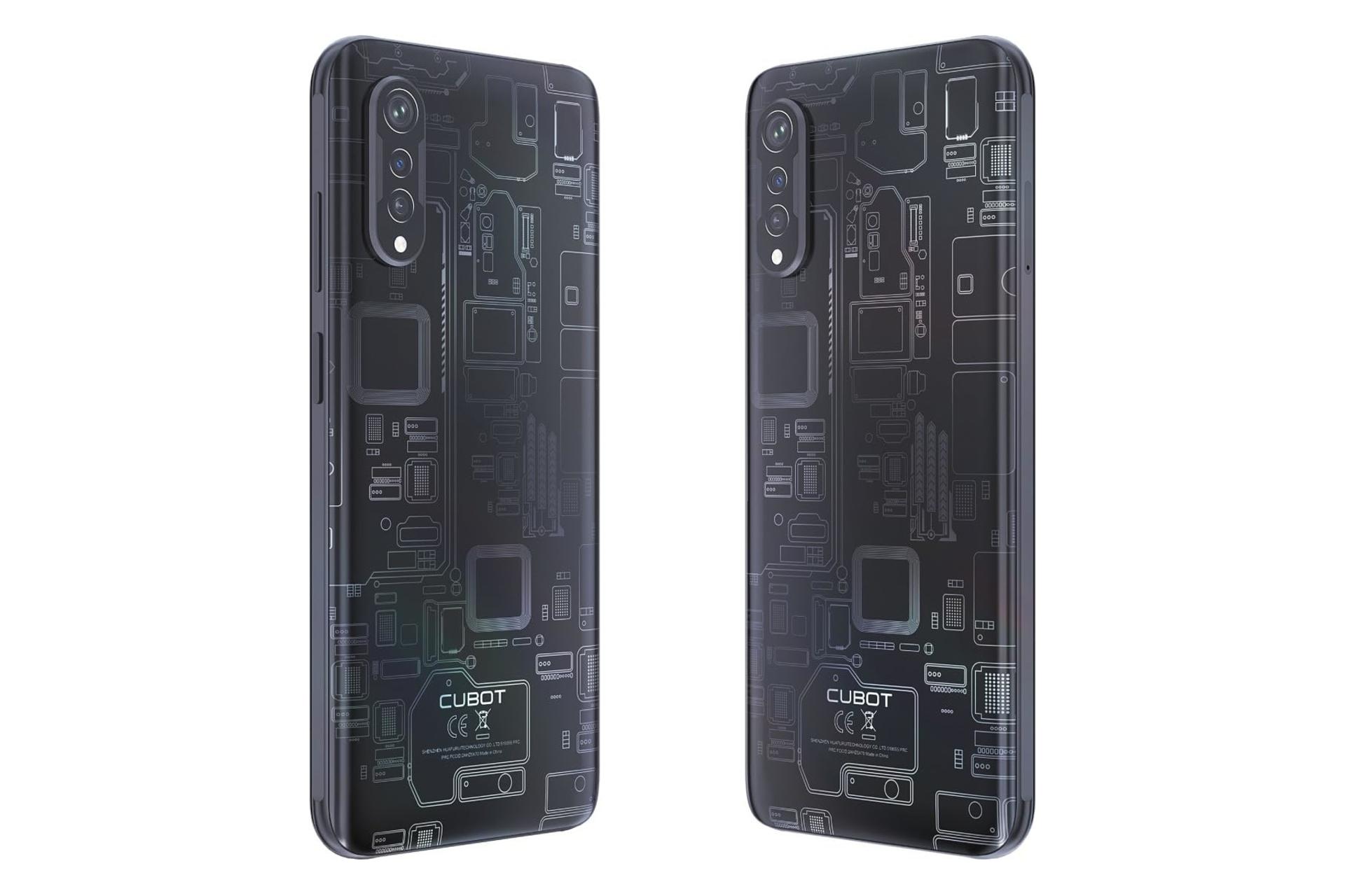 گوشی موبایل کوبوت CUBOT X70 مشکی طرح دار