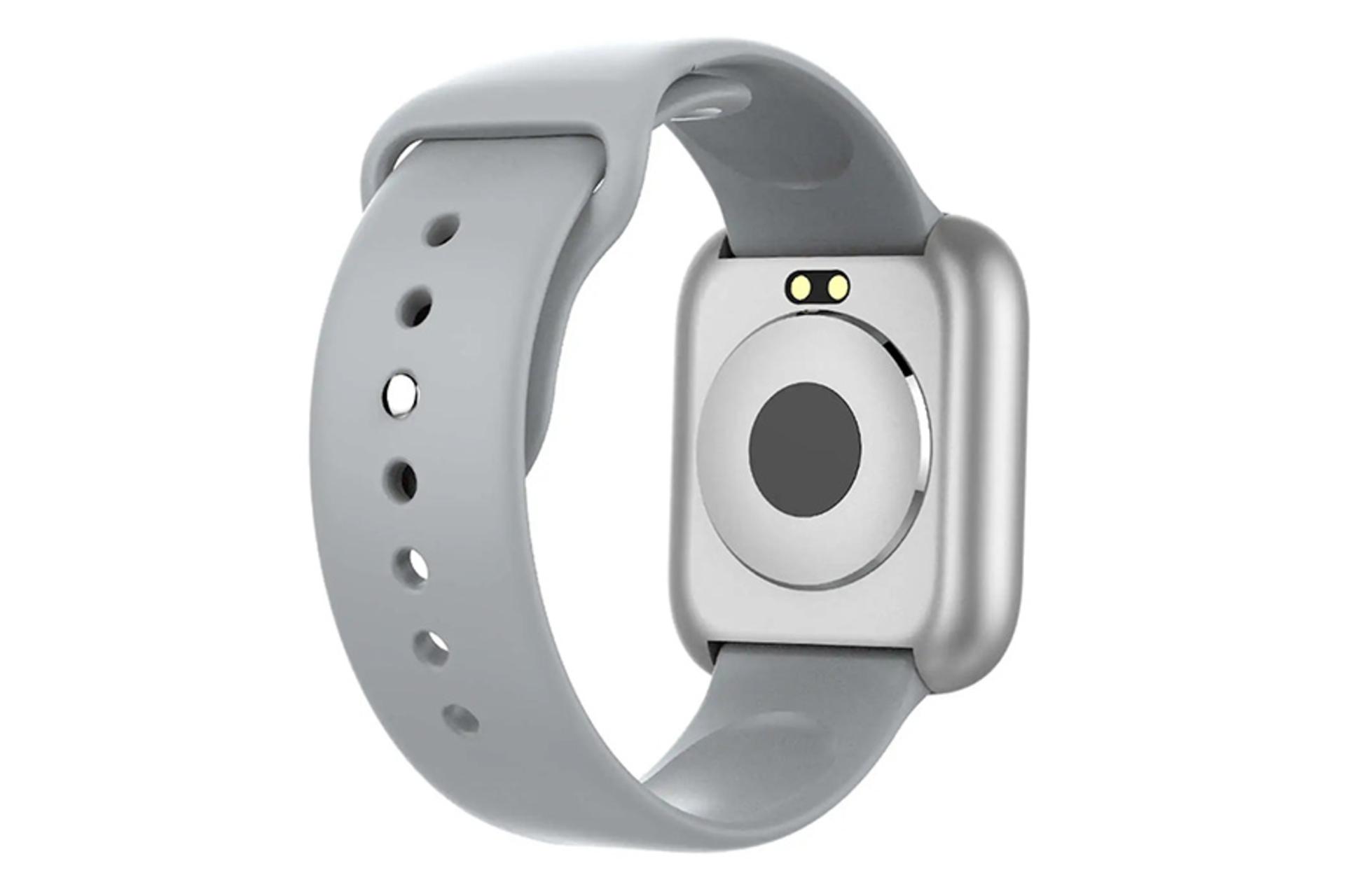 نمای پشت ساعت هوشمند وان مور Omthing E-Joy و نمایش سنسور