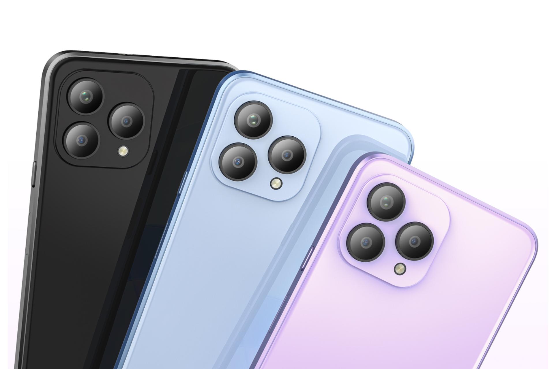 رنگ های مختلف گوشی موبایل کوبوت CUBOT P80