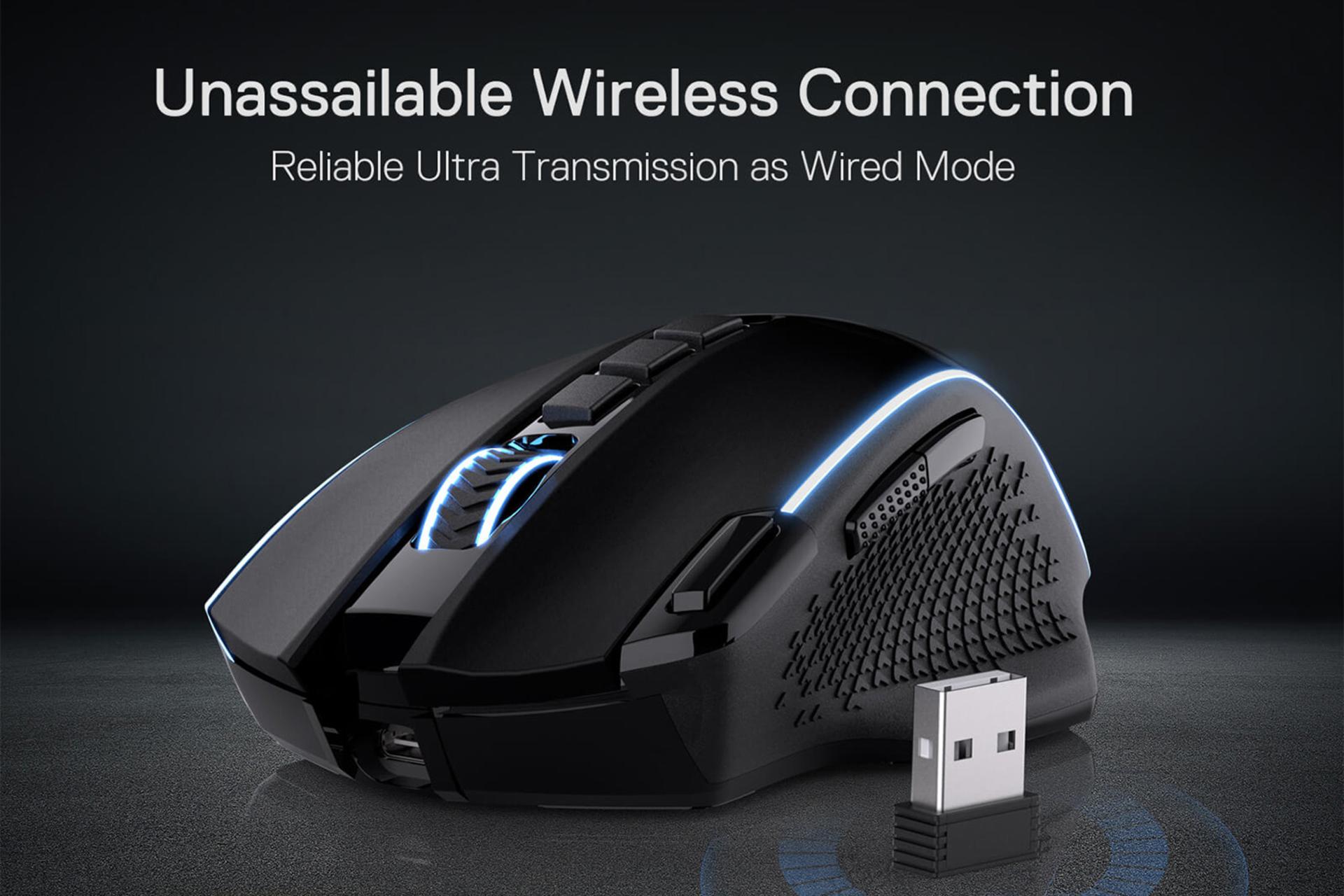 نمای جلوی ماوس ردراگون Redragon M991