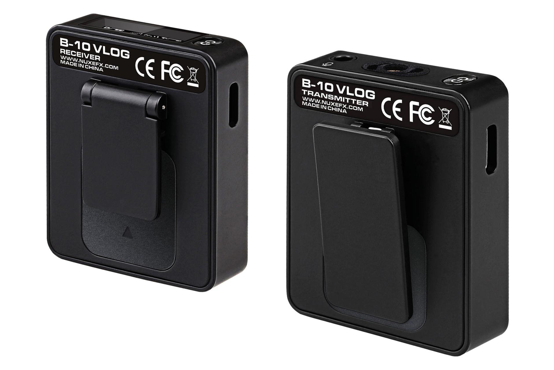 میکروفون ان یو ایکس NUX B-10 Vlog نمای پشت