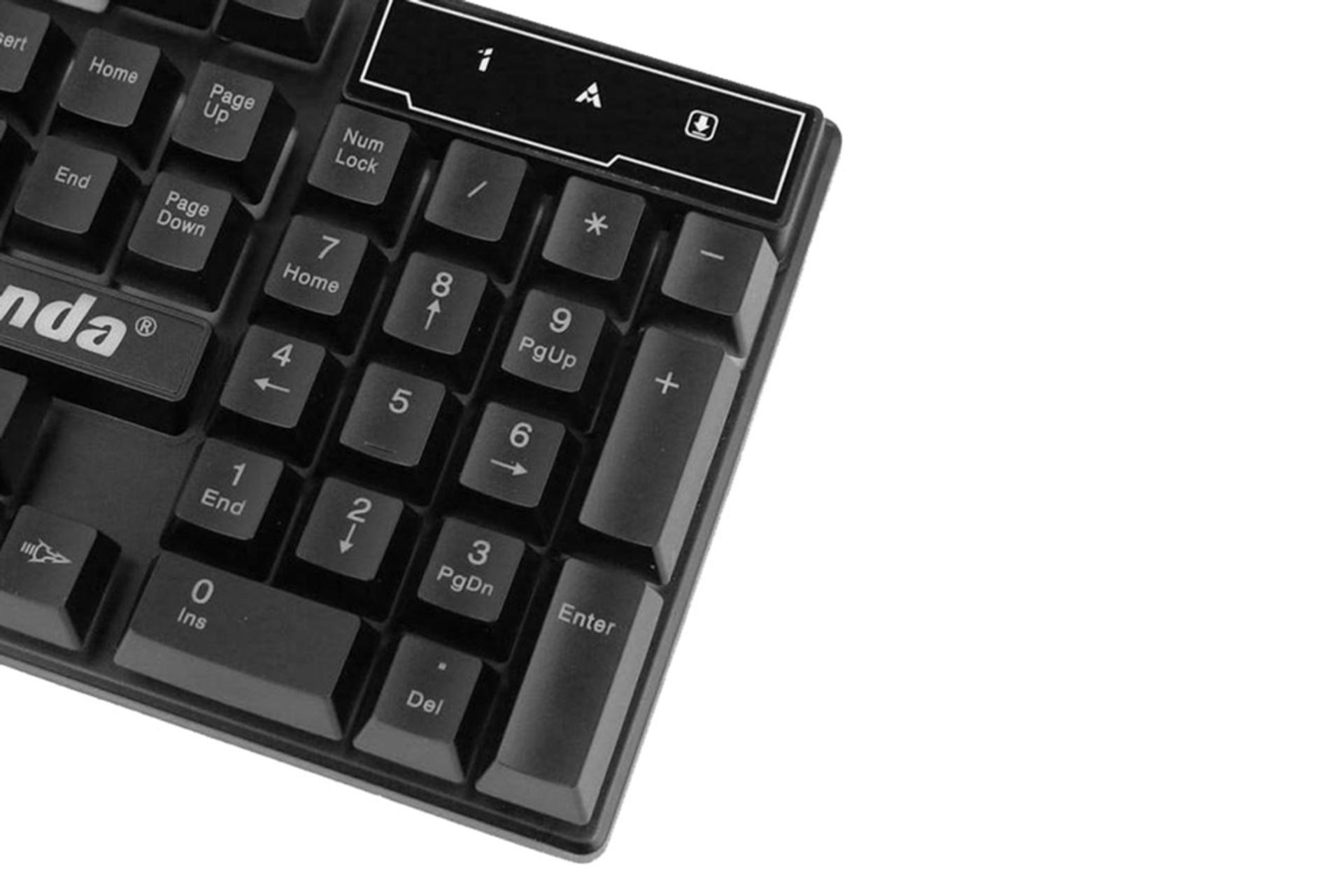 کیبورد باندا V3 نمای بالا