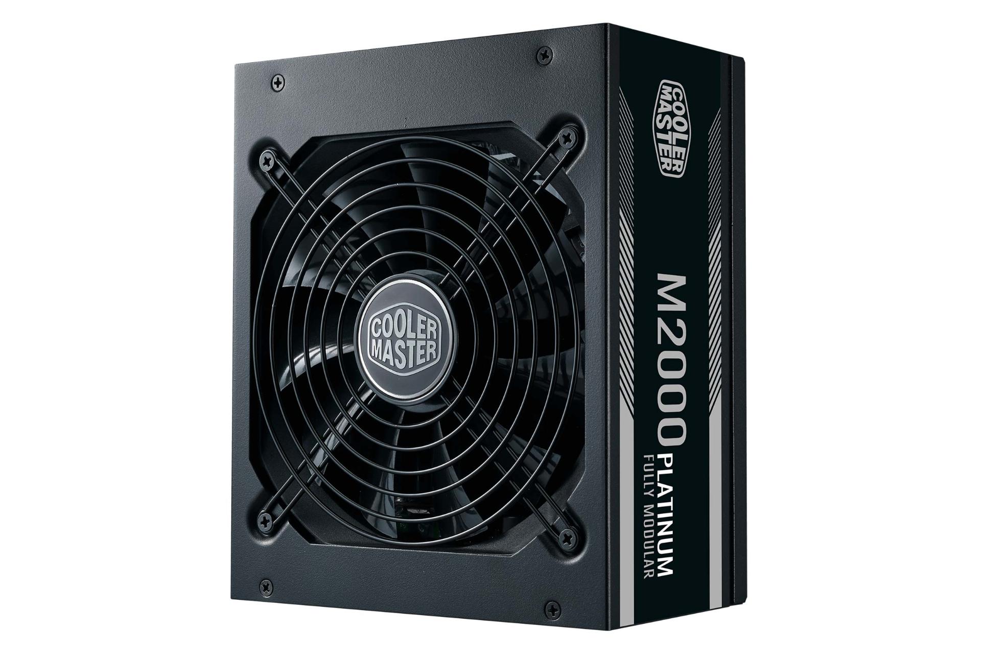 ابعاد پاور کامپیوتر کولر مستر Cooler Master M2000 PLATINUM با توان 2000 وات