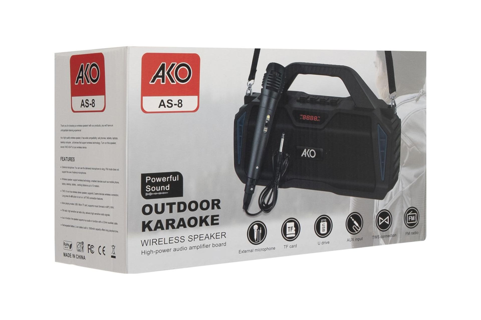 کابل اسپیکر آکو AKO AS-8