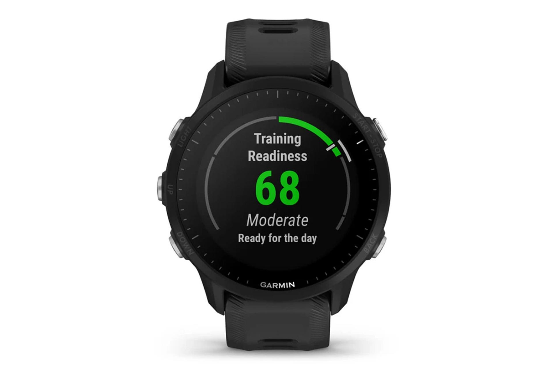 نمای جلوی ساعت هوشمند گارمین Garmin Forerunner 955