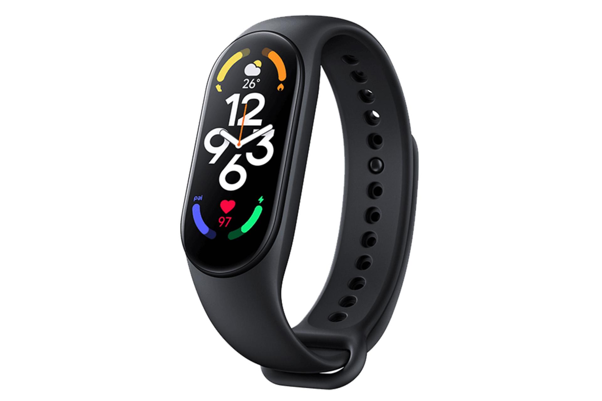 مچ بند سلامتی می بند 7 رنگ مشکی