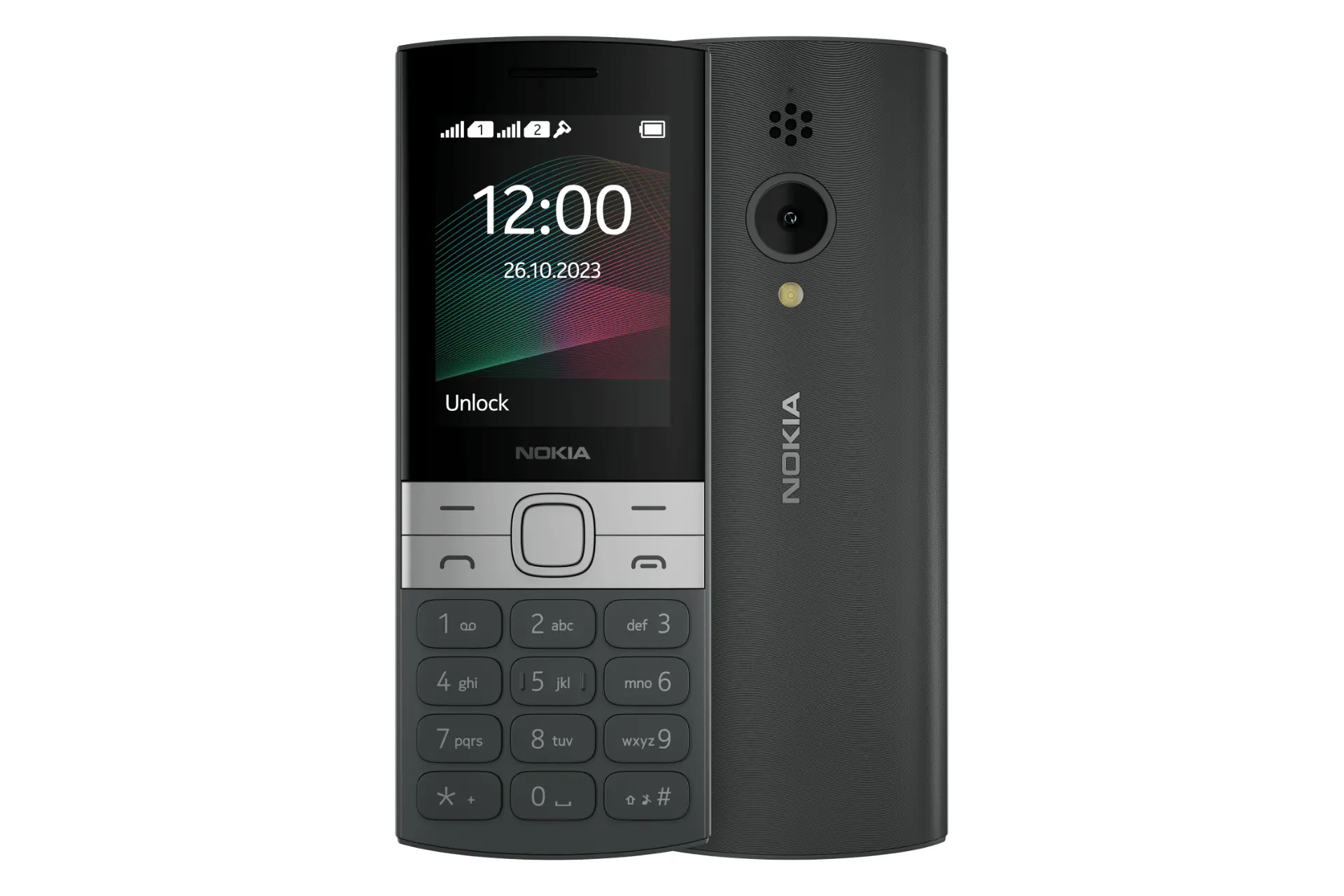 مرجع متخصصين ايران Nokia 150 2023 / موبايل موبايل نوكيا 150 نسخه 2023 مشكي