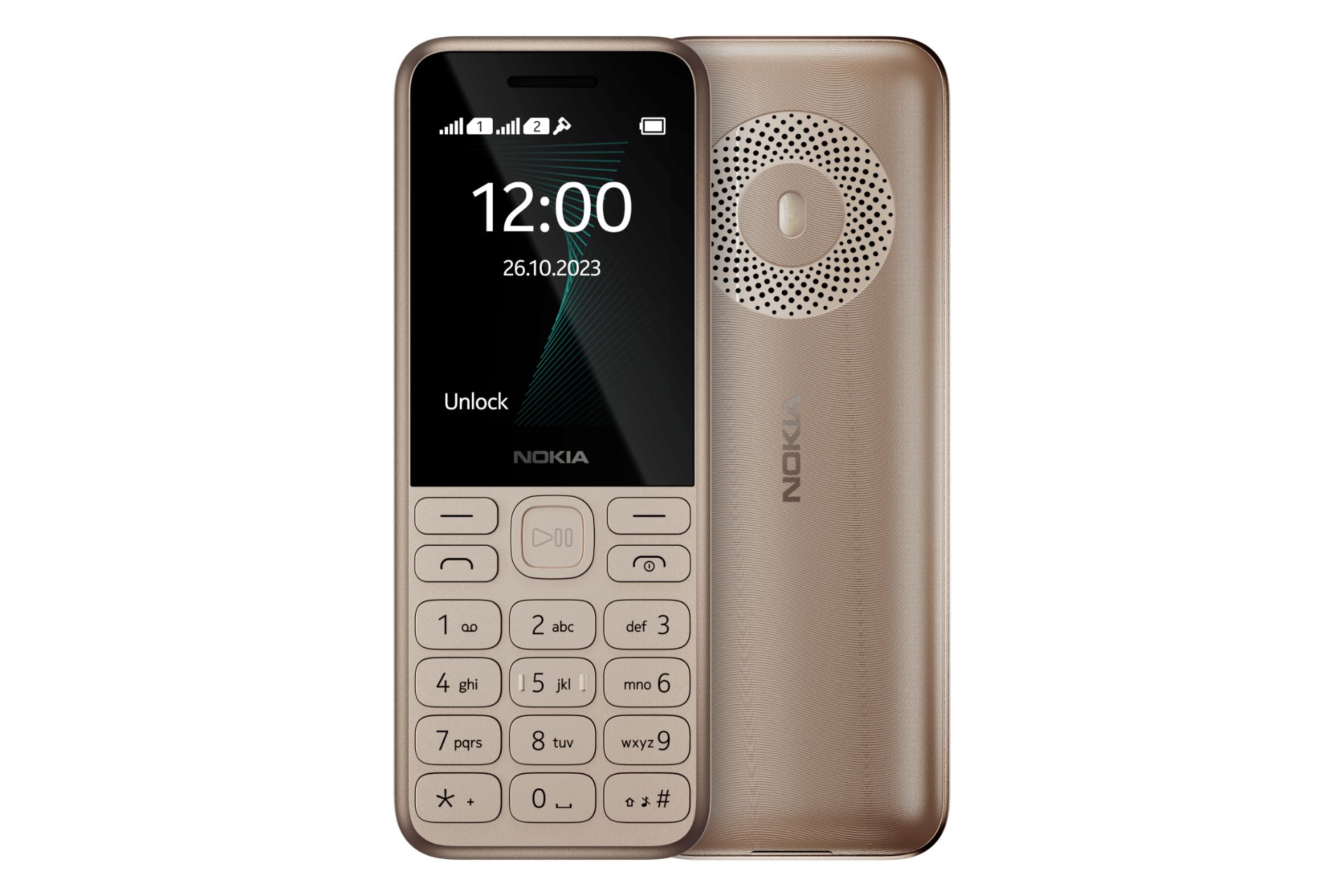 Nokia 130 2023 / گوشی موبایل نوکیا 130 نسخه 2023 طلایی