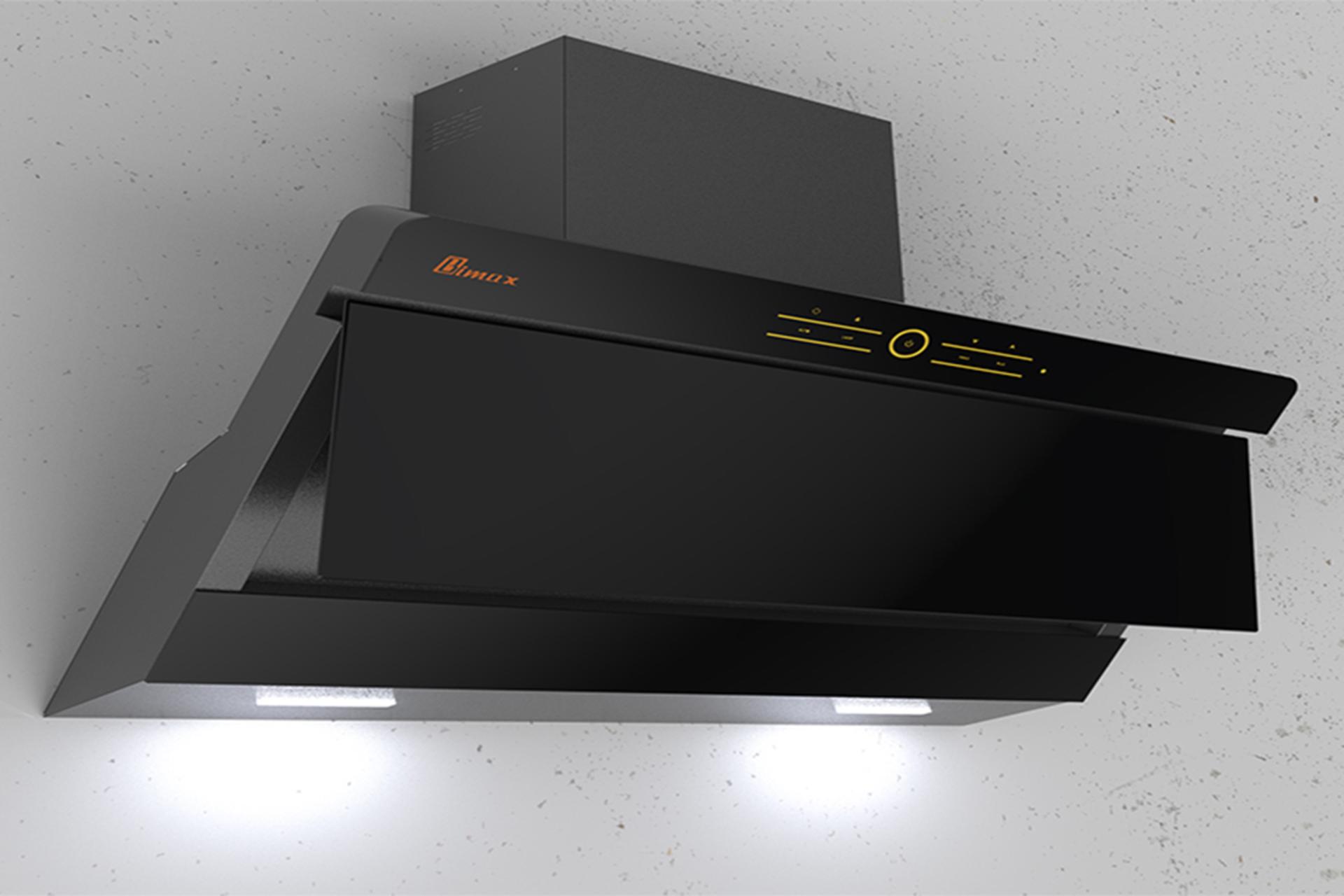 هود مورب بیمکث مدل black bimax-2045-90 نمای درب