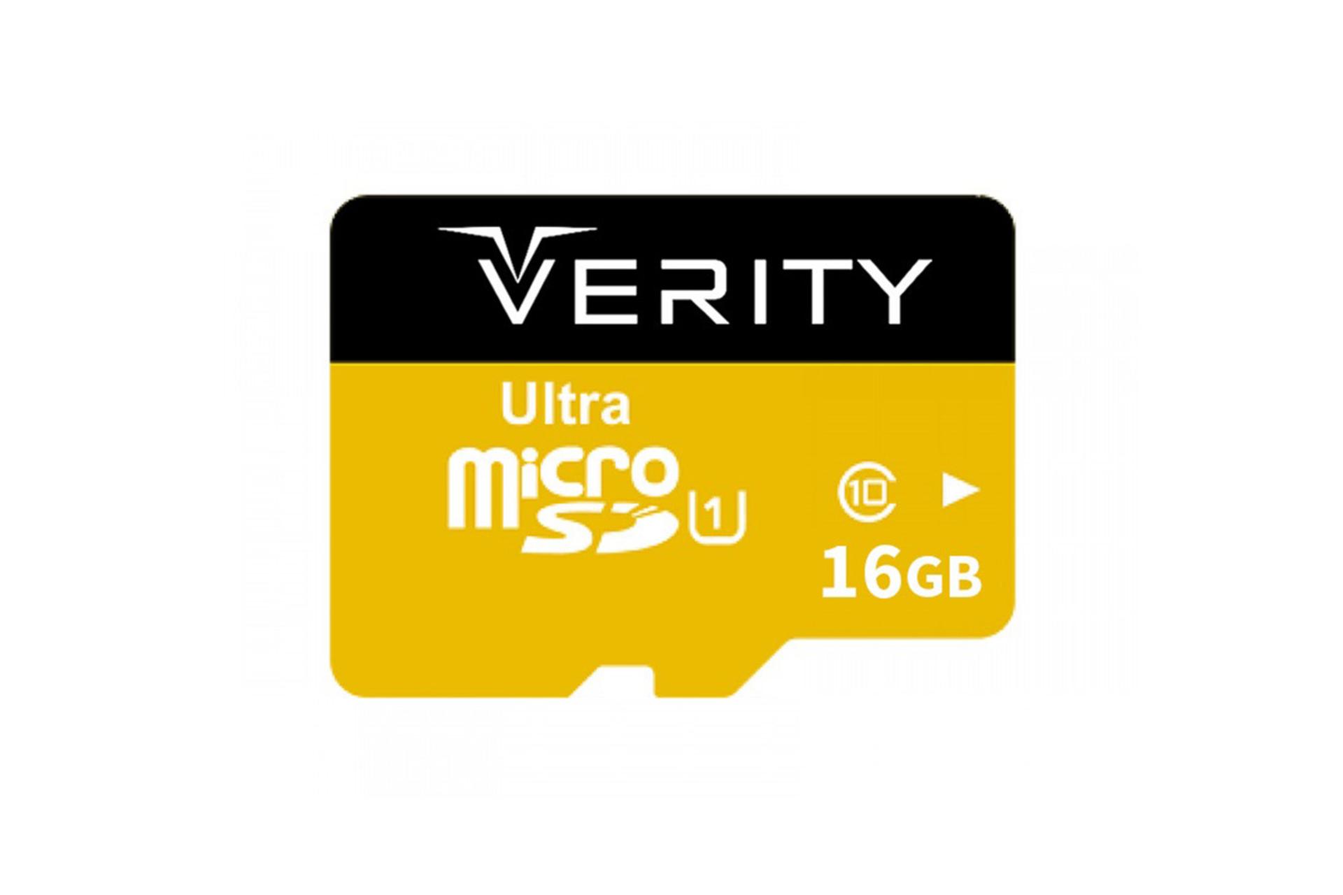 کارت حافظه وریتی Verity 633x microSDXC Class 10 UHS-I U1 16GB