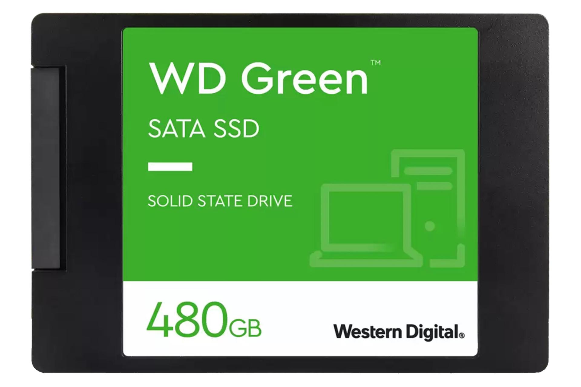 ابعاد SSD وسترن دیجیتال Green WDS480G3G0A SATA 2.5 Inch ظرفیت 480 گیگابایت