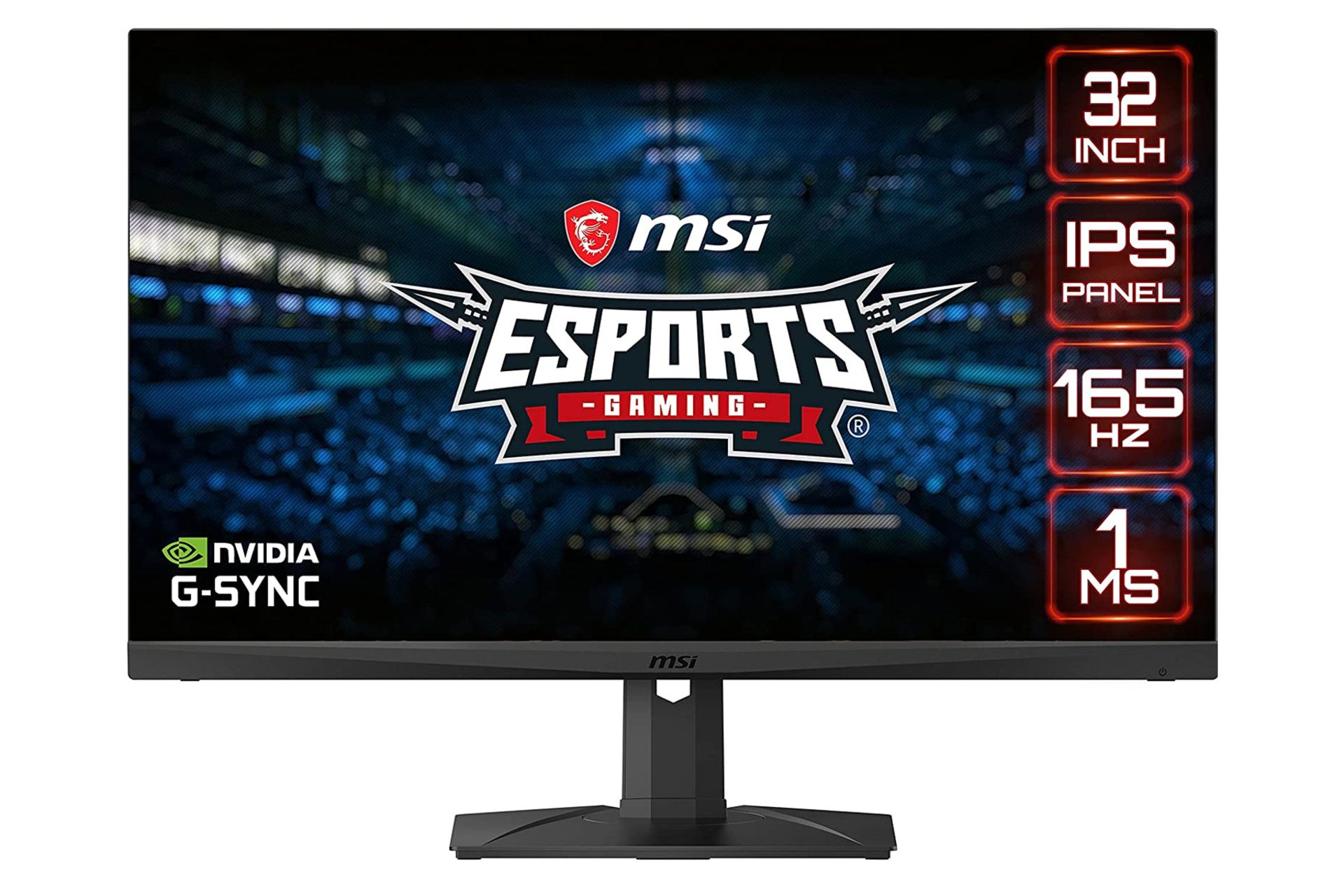 مانیتور ام اس آی 32 اینچ مدل Optix MAG321QR نمای جلو