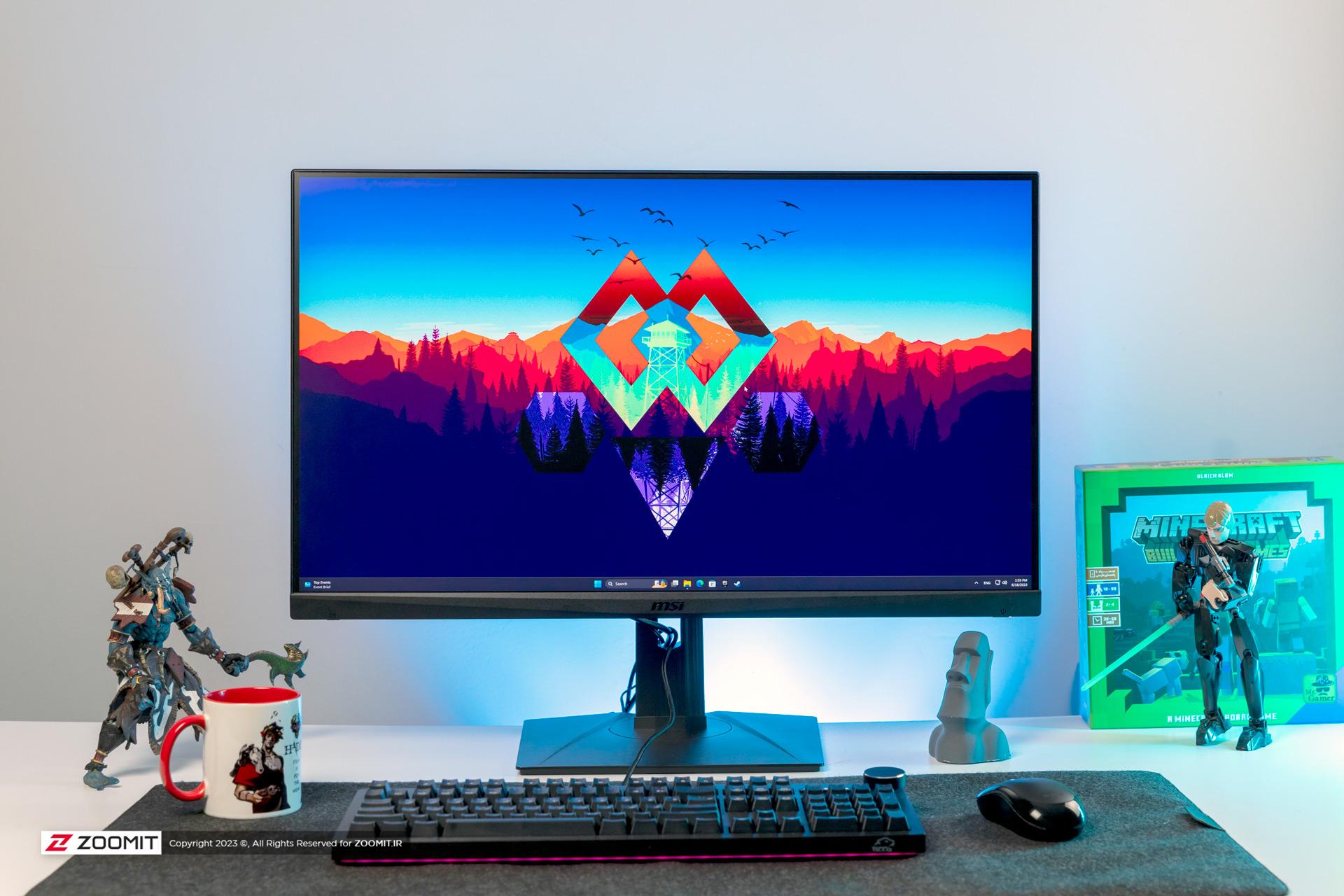 مانیتور ام اس آی 32 اینچ مدل MSI Optix MAG321QR QHD