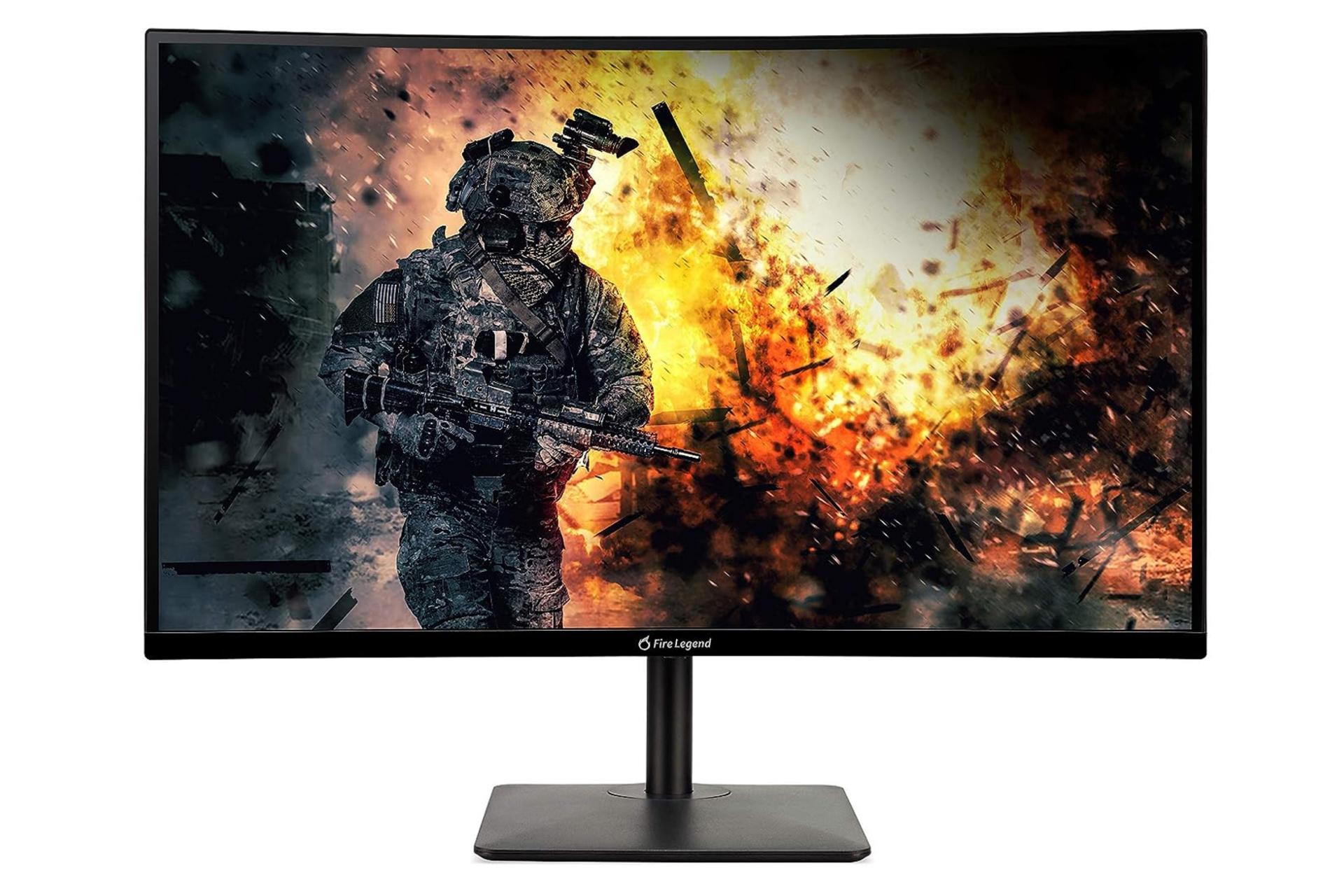 مانیتور ایسر 27 اینچ مدل AOPEN HC5 27HC5R نمای جلو