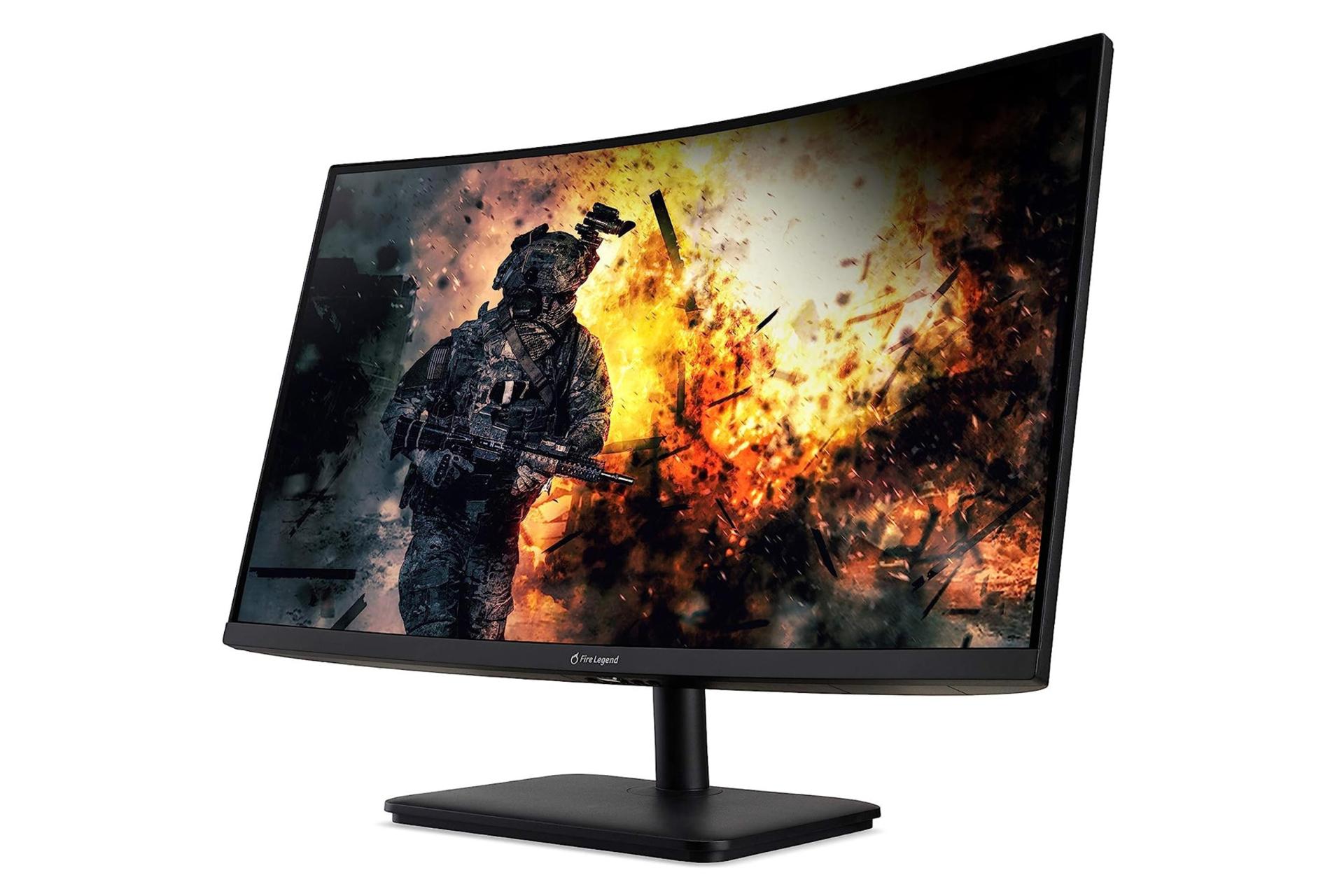 رزولوشن مانیتور ایسر 27 اینچ مدل AOPEN HC5 27HC5UR