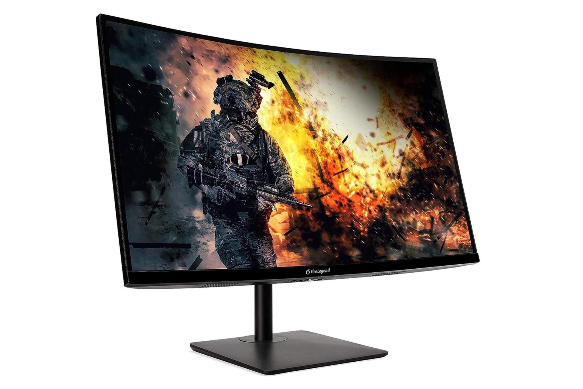 ابعاد مانیتور ایسر 27 اینچ مدل AOPEN HC5 27HC5R