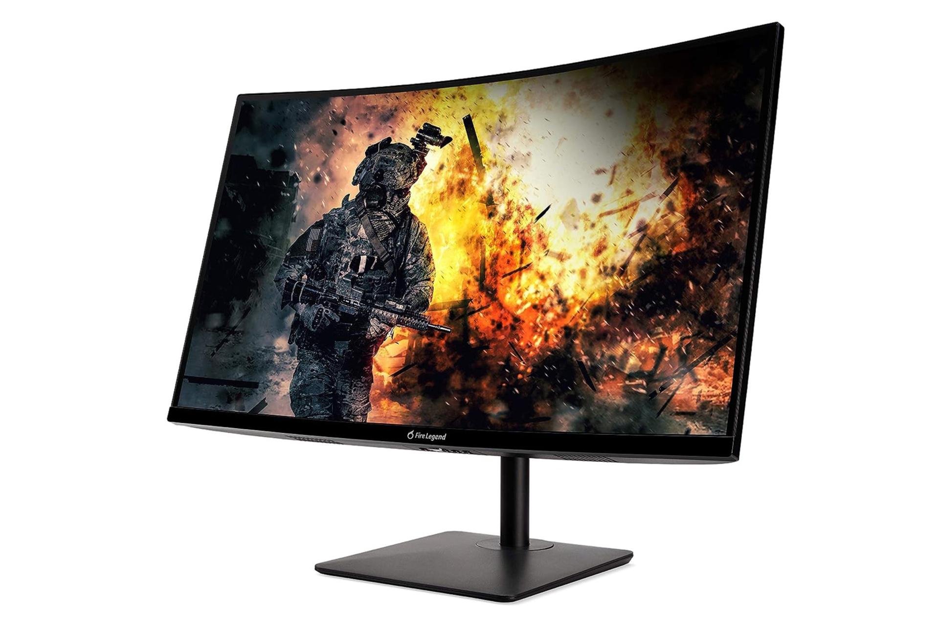 رزولوشن مانیتور ایسر 27 اینچ مدل AOPEN HC5 27HC5R