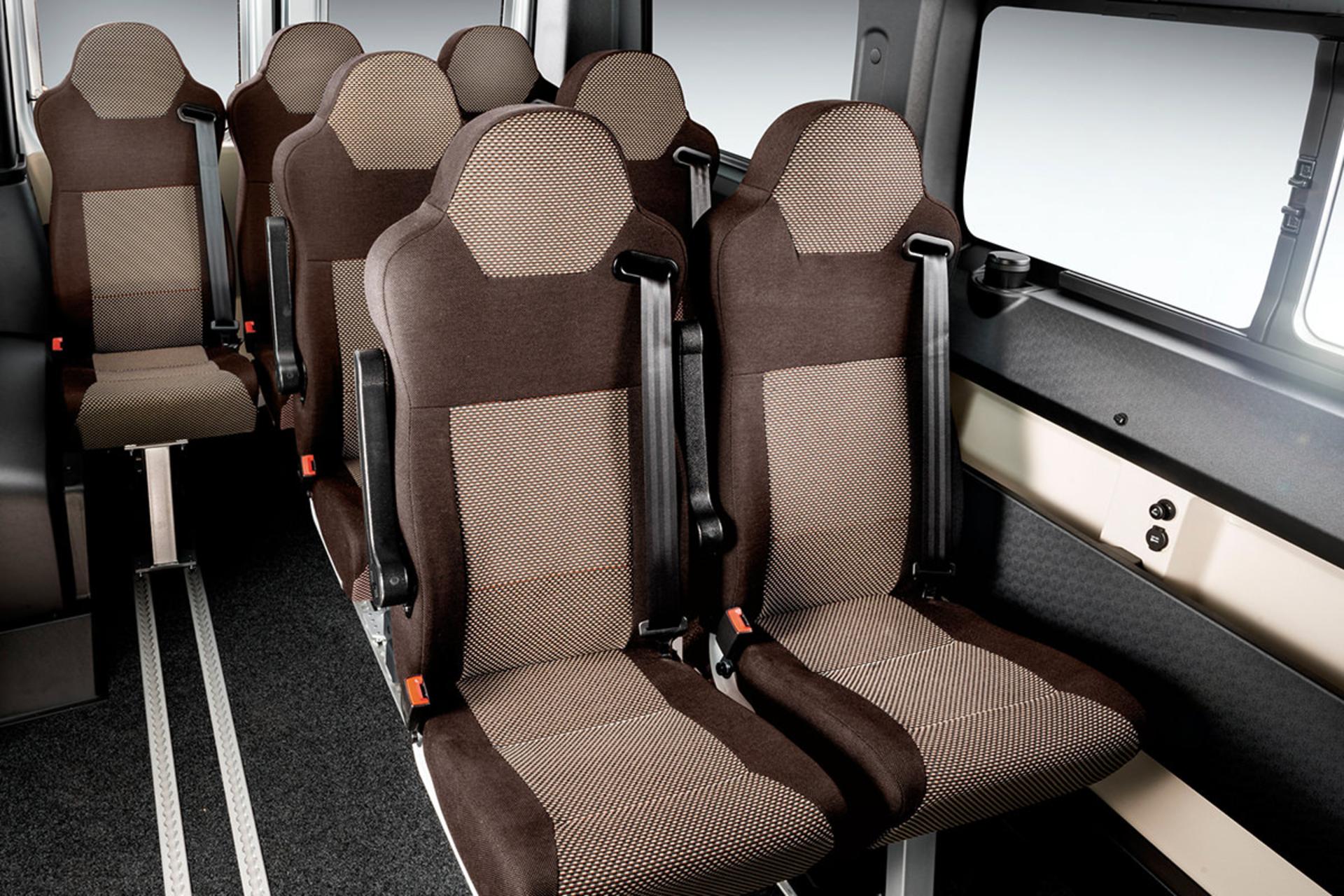 فضای داخل ون فیات دوکاتو Fiat Ducato