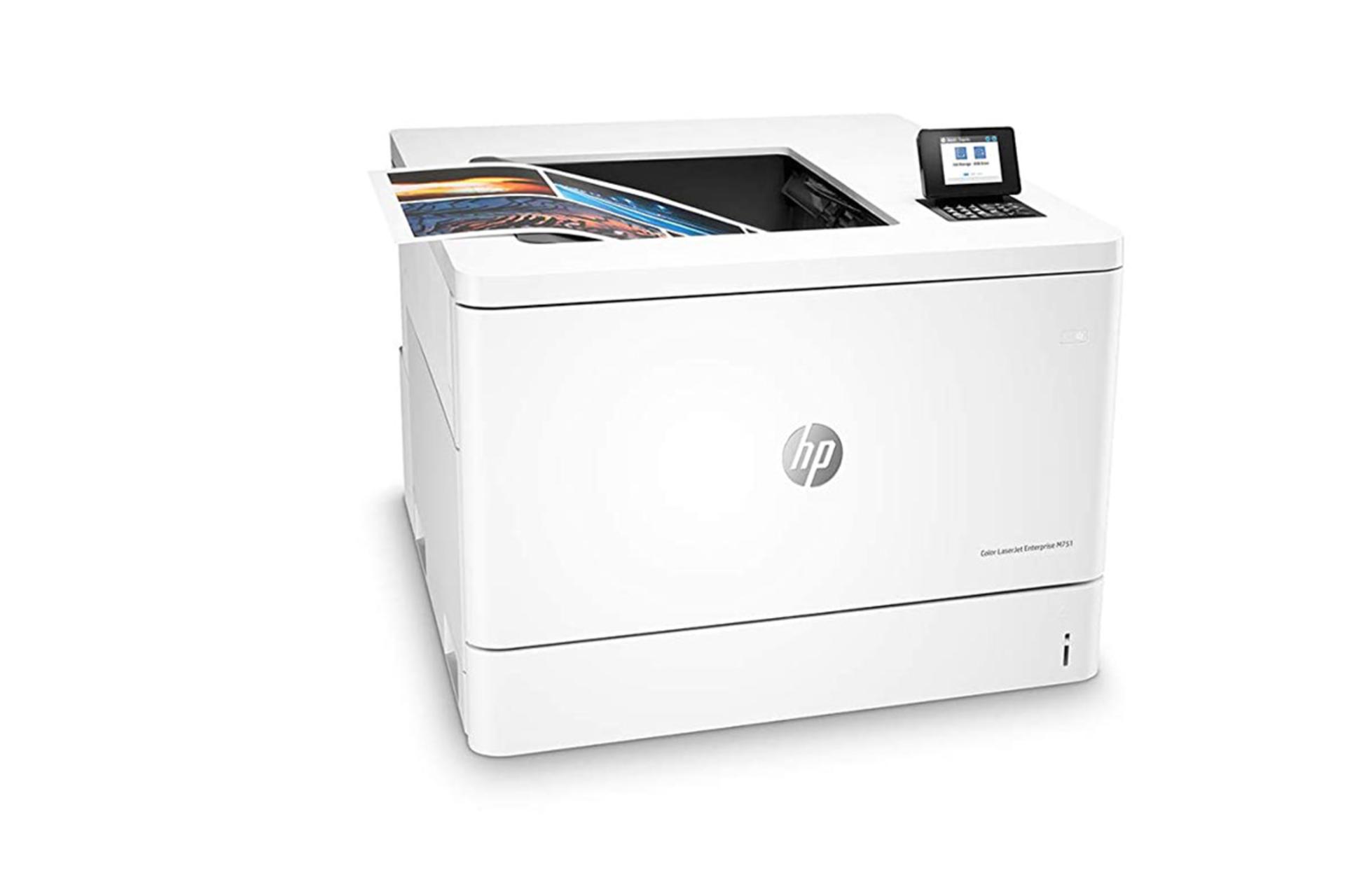پرینتر اچ پی HP Color LaserJet Enterprise M751dn نمای جلو