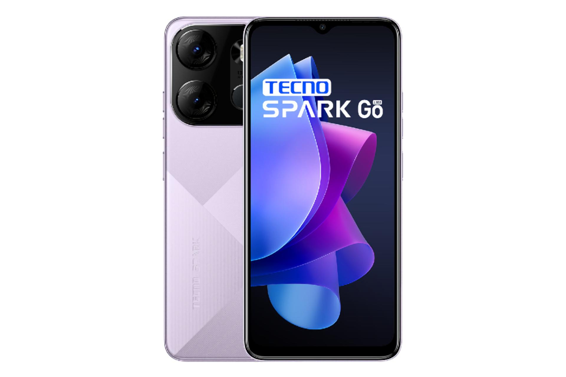 Tecno Spark Go 2023 / گوشی موبایل اسپارک Go تکنو نسخه 2023 ارغوانی