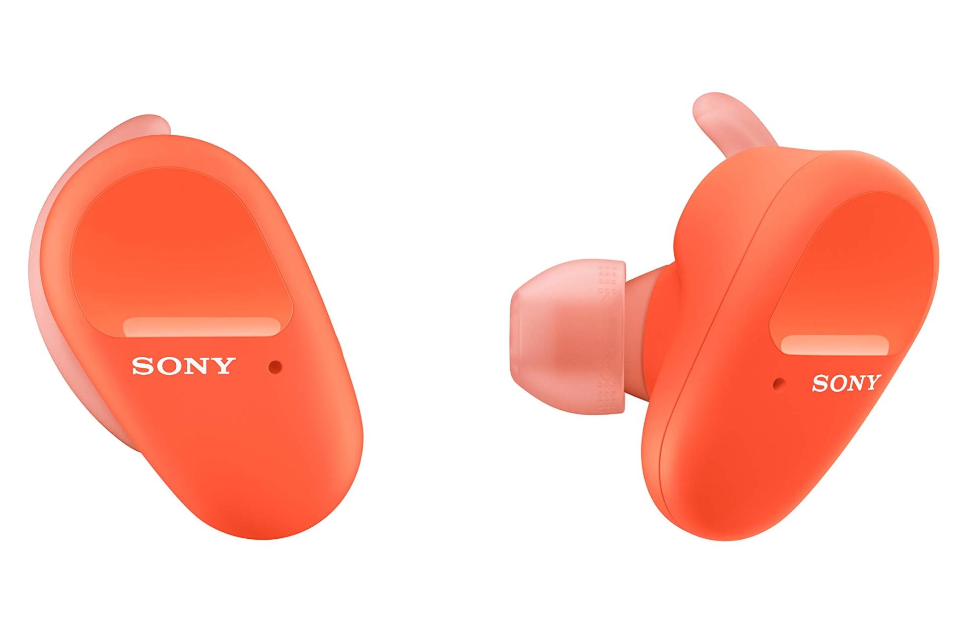 ایرباد بی سیم سونی Sony WF-SP800N نارنجی