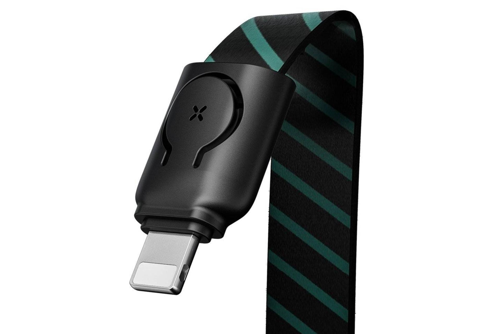 کابل شارژ USB باسئوس USB به Lightning مدل Golden Collar با طول 0.35 متر