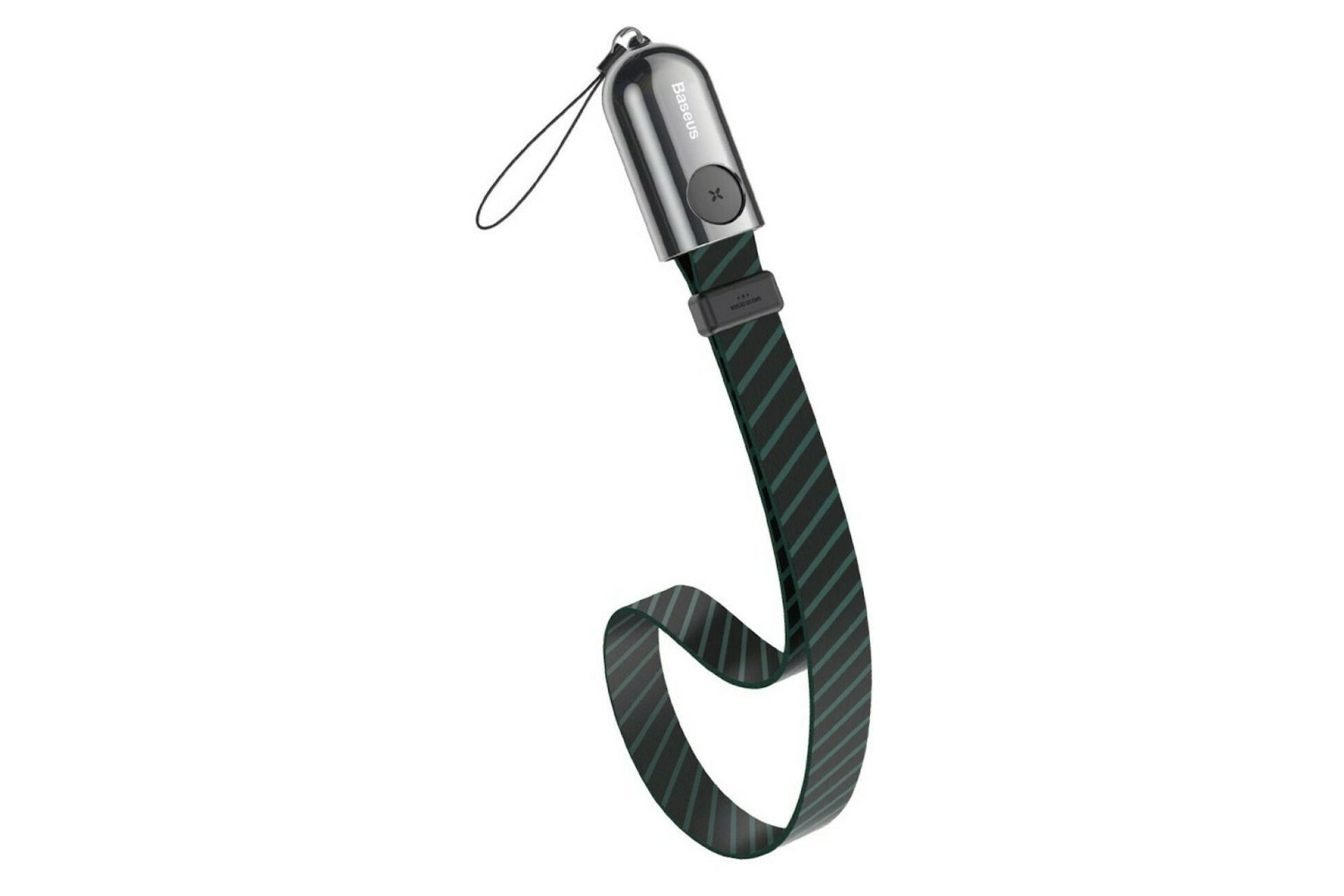 کابل شارژ USB باسئوس USB به Lightning مدل Golden Collar با طول 0.35 متر مشکی