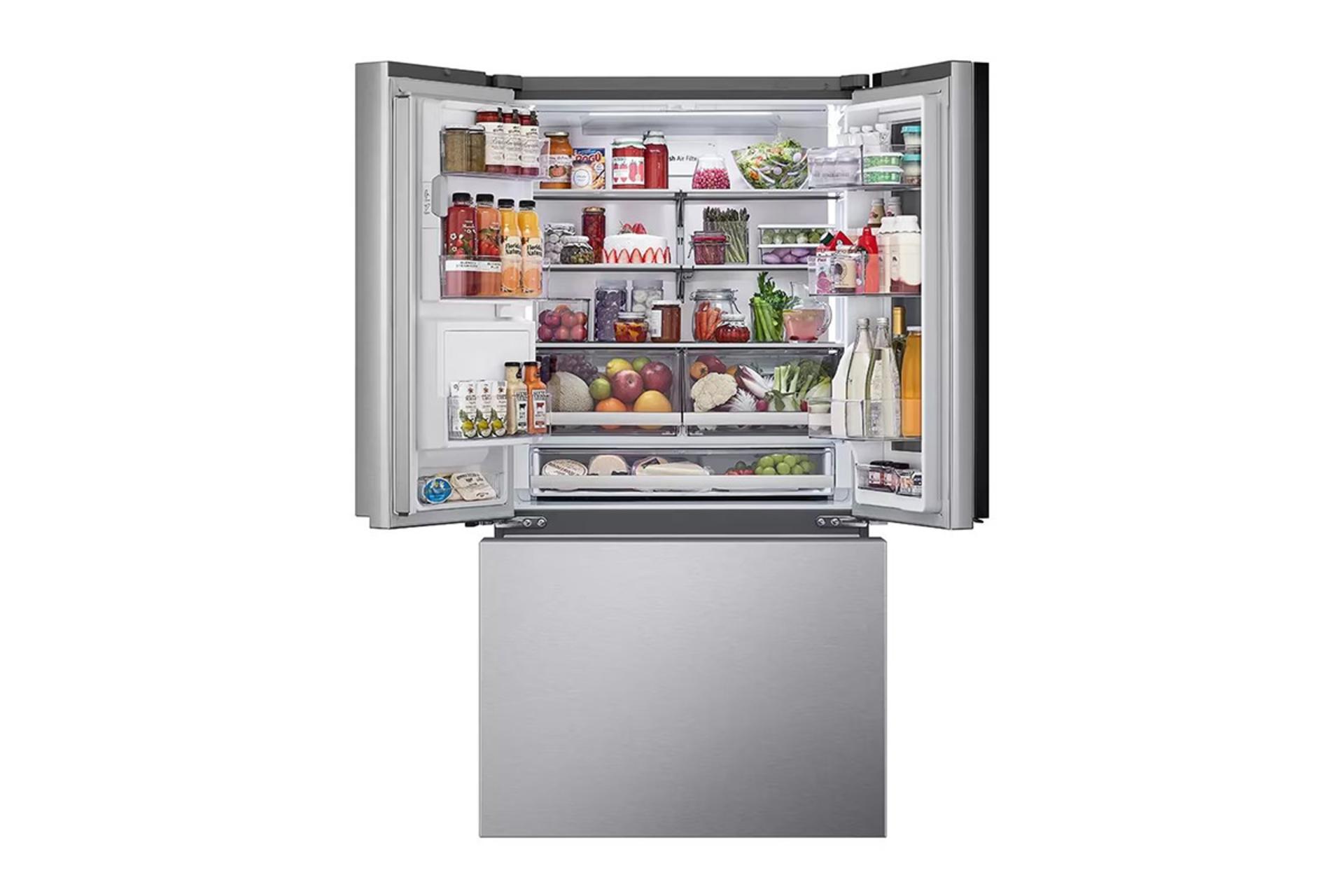 یخچال فریزر ال جی LG LRYKC2606S فضای داخل