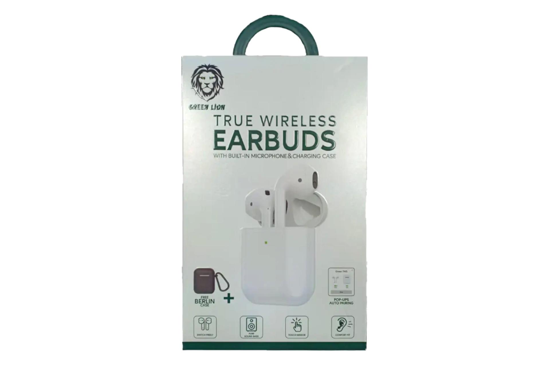 جعبه ایرباد بی سیم گرین لیون Green Lion True Wireless Earbuds