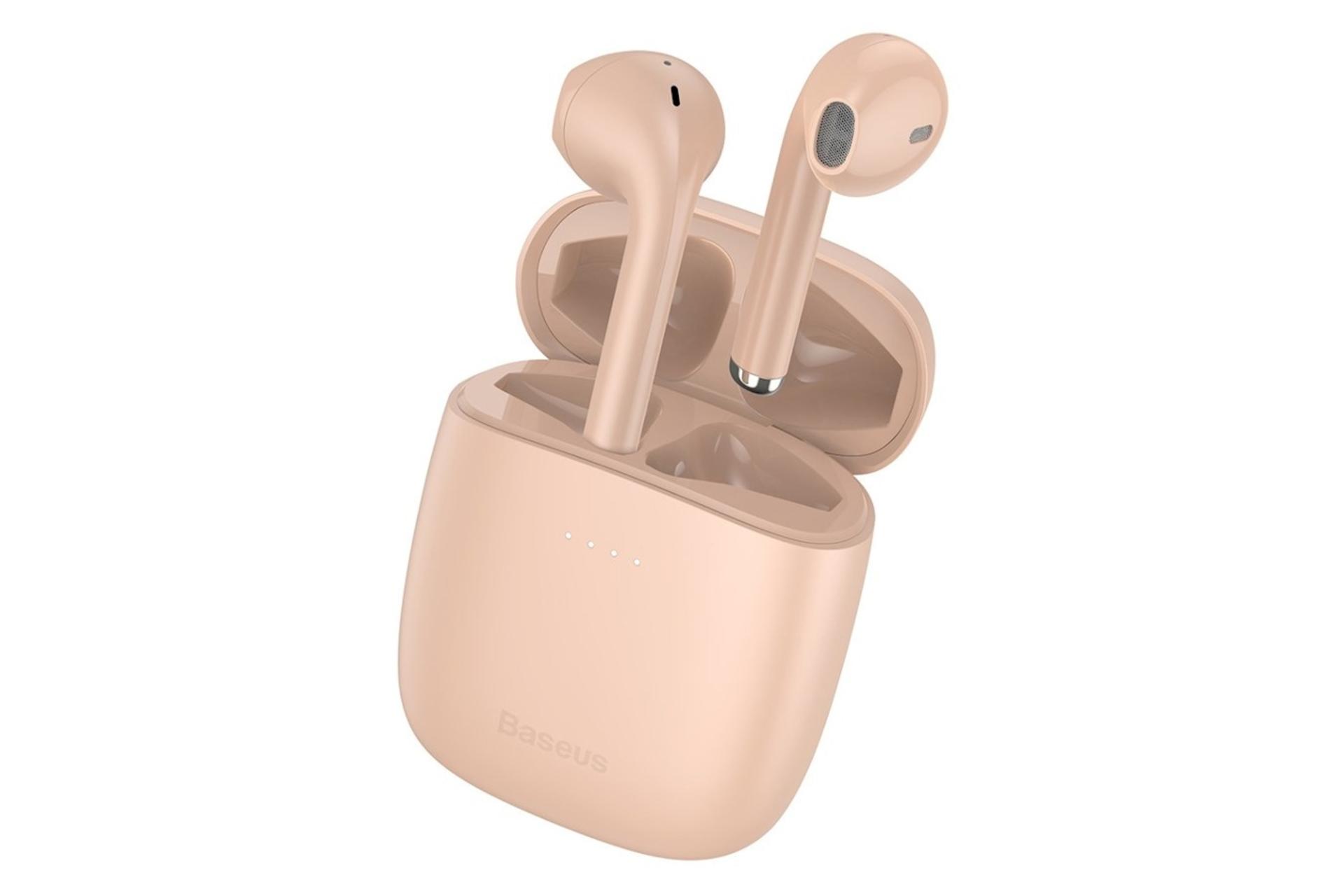 هدفون بی سیم باسئوس Baseus Encok True Wireless Earphones W04 Pro رزگلد