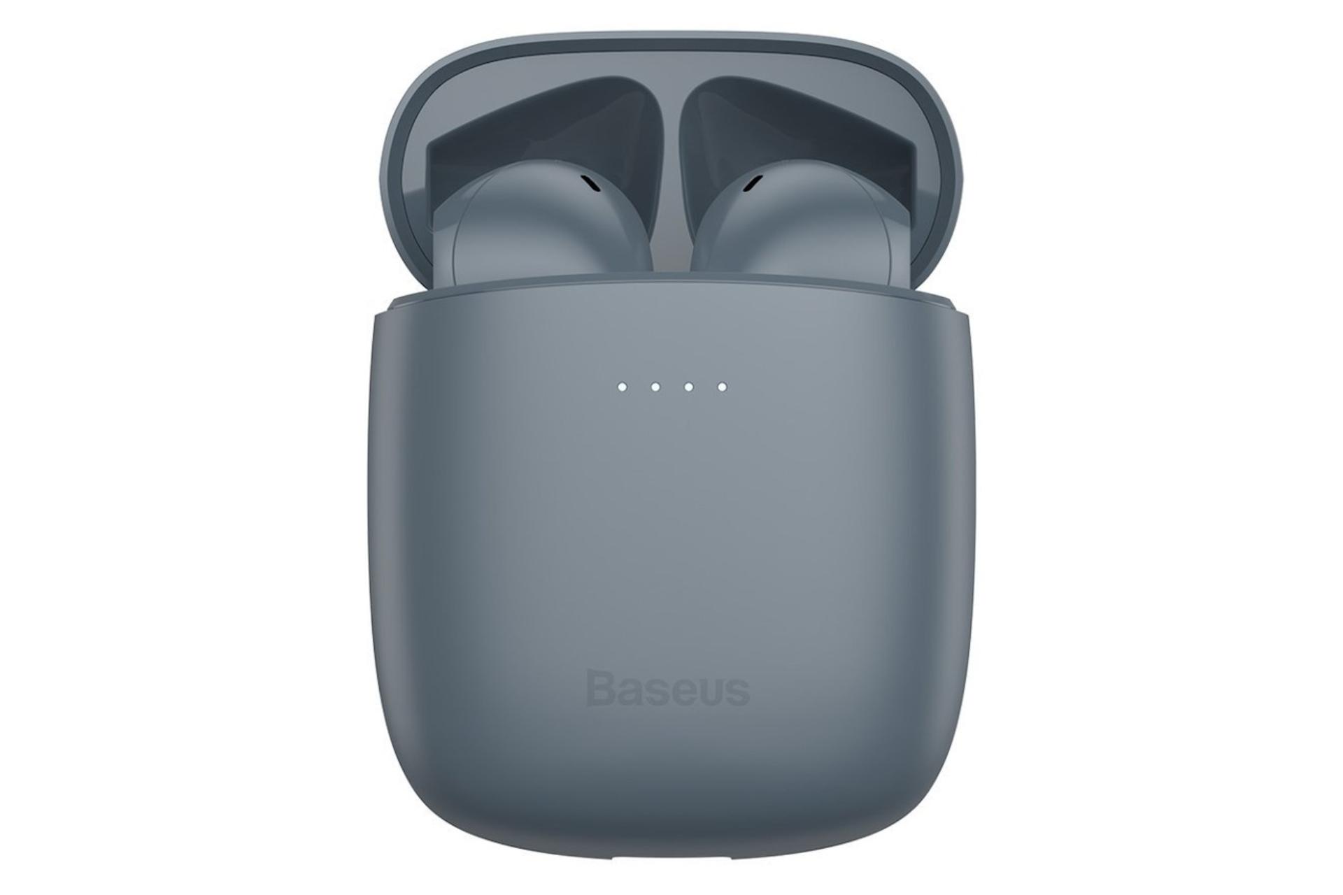 محفظه شارژ هدفون بی سیم باسئوس Baseus Encok True Wireless Earphones W04 Pro خاکستری