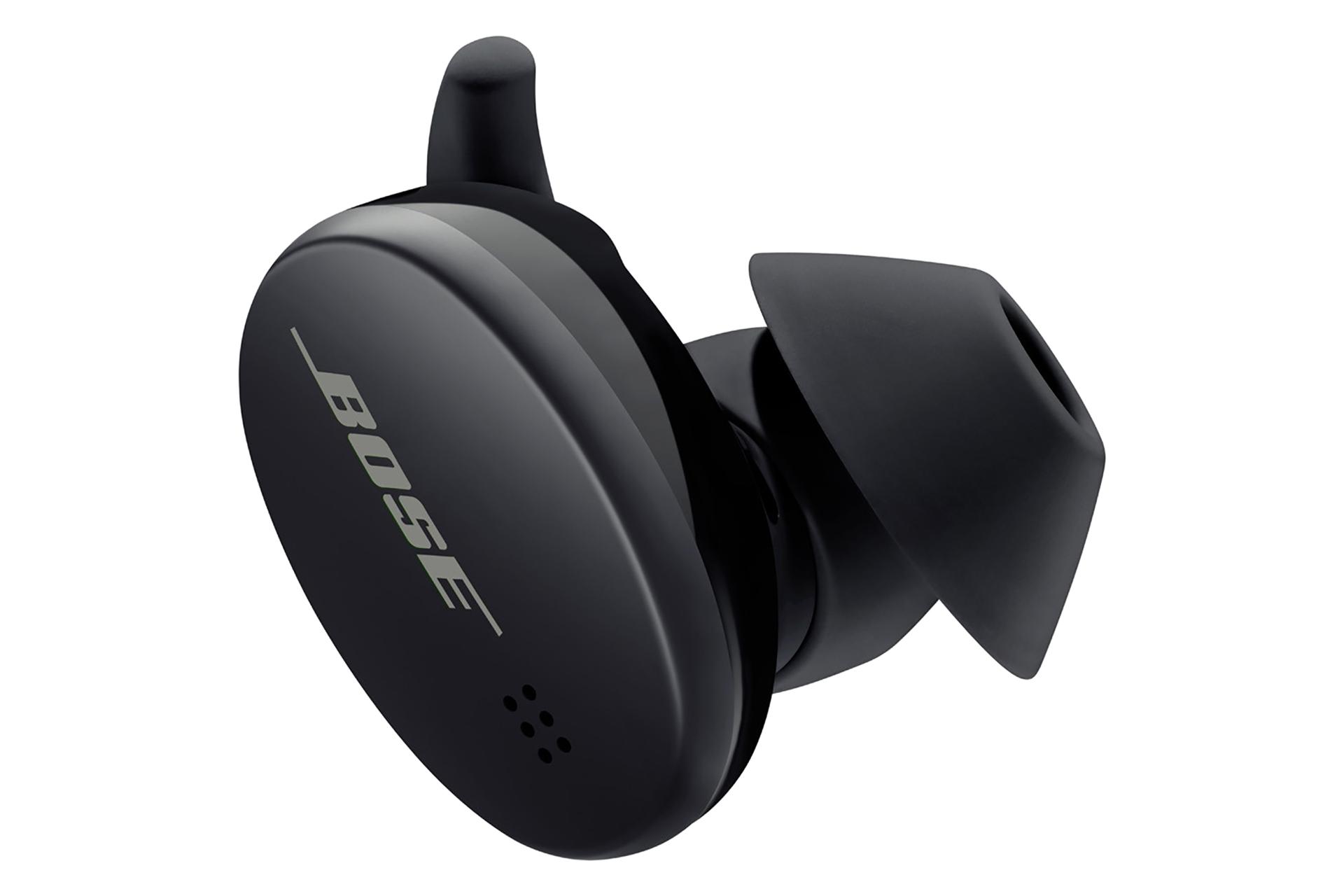 نمای جانبی ایرباد بی سیم بوز Bose Sport Earbuds مشکی