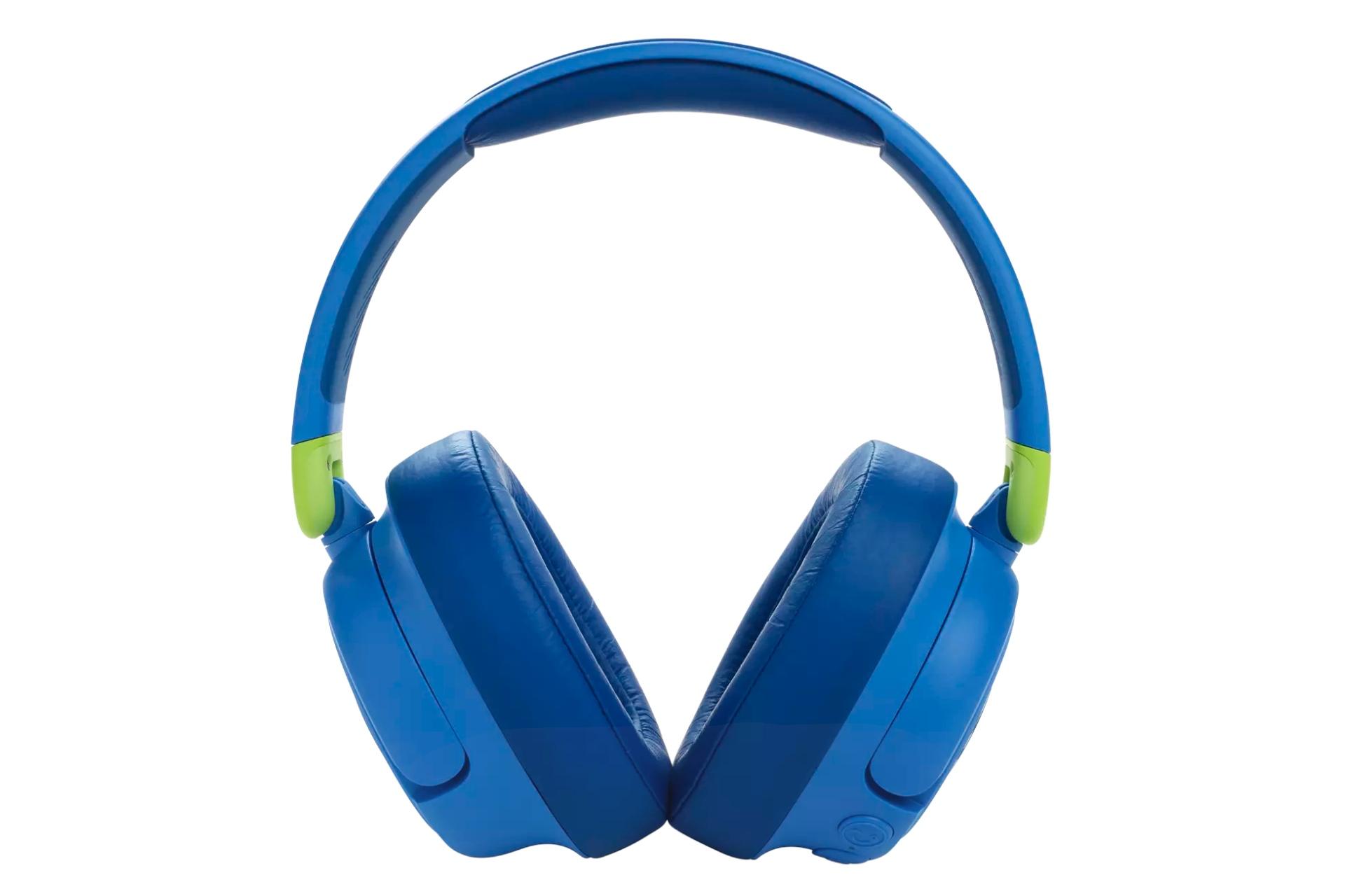 نمای روبرو هدفون بی سیم جی بی ال JBL JR460NC آبی