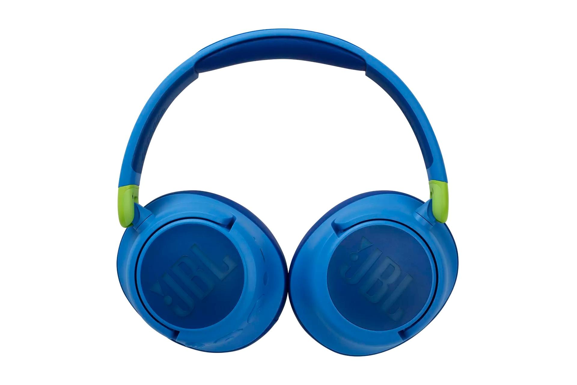 طراحی کامپکت هدفون بی سیم جی بی ال JBL JR460NC آبی