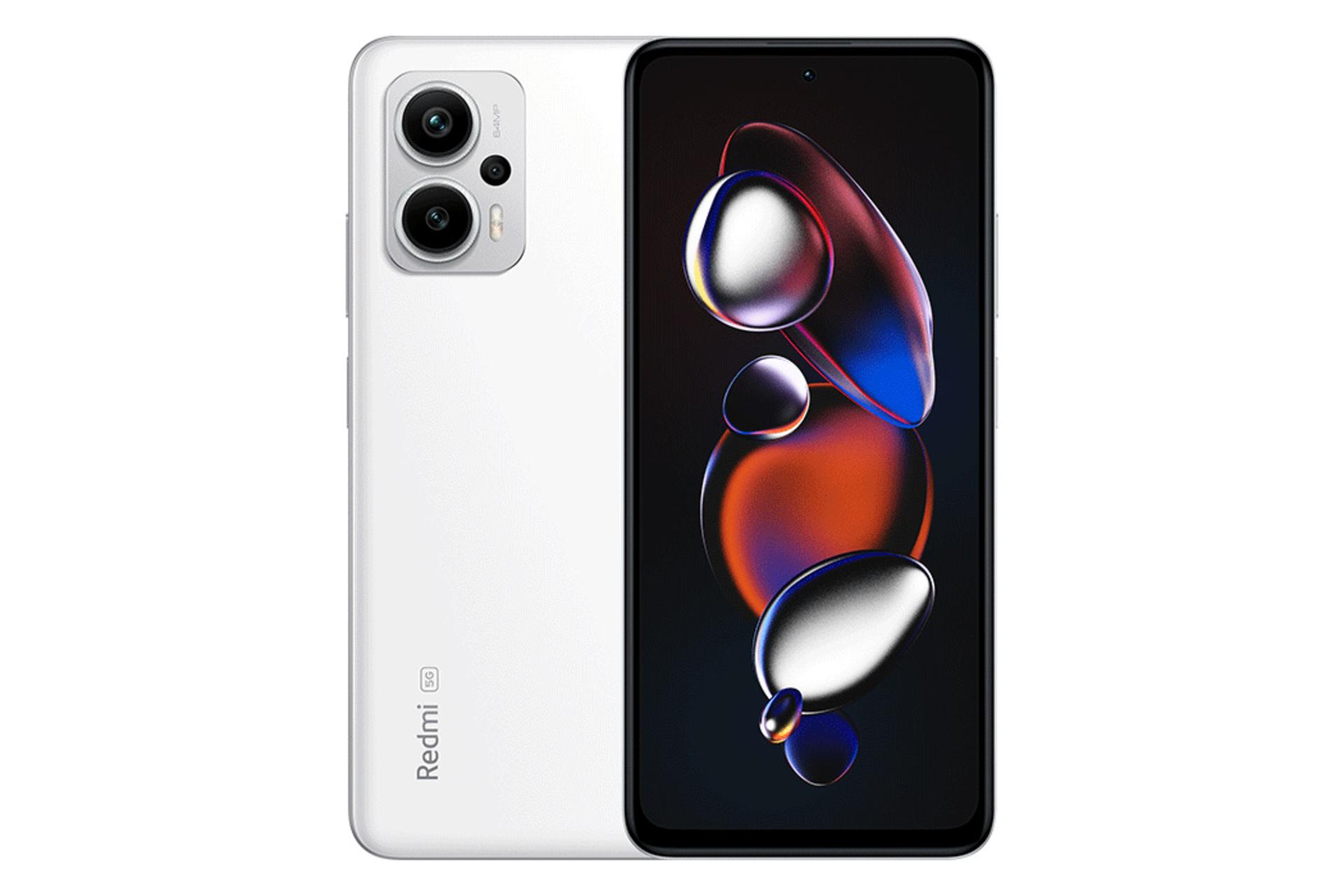 گوشی موبایل ردمی نوت 12 تی پرو شیائومی / Xiaomi Redmi Note 12T Pro سفید