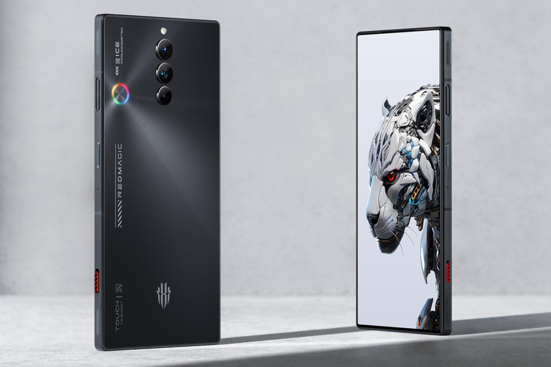 گوشی موبایل نوبیا رد مجیک 8S پرو زد تی ای / ZTE nubia Red Magic 8S Pro مشکی