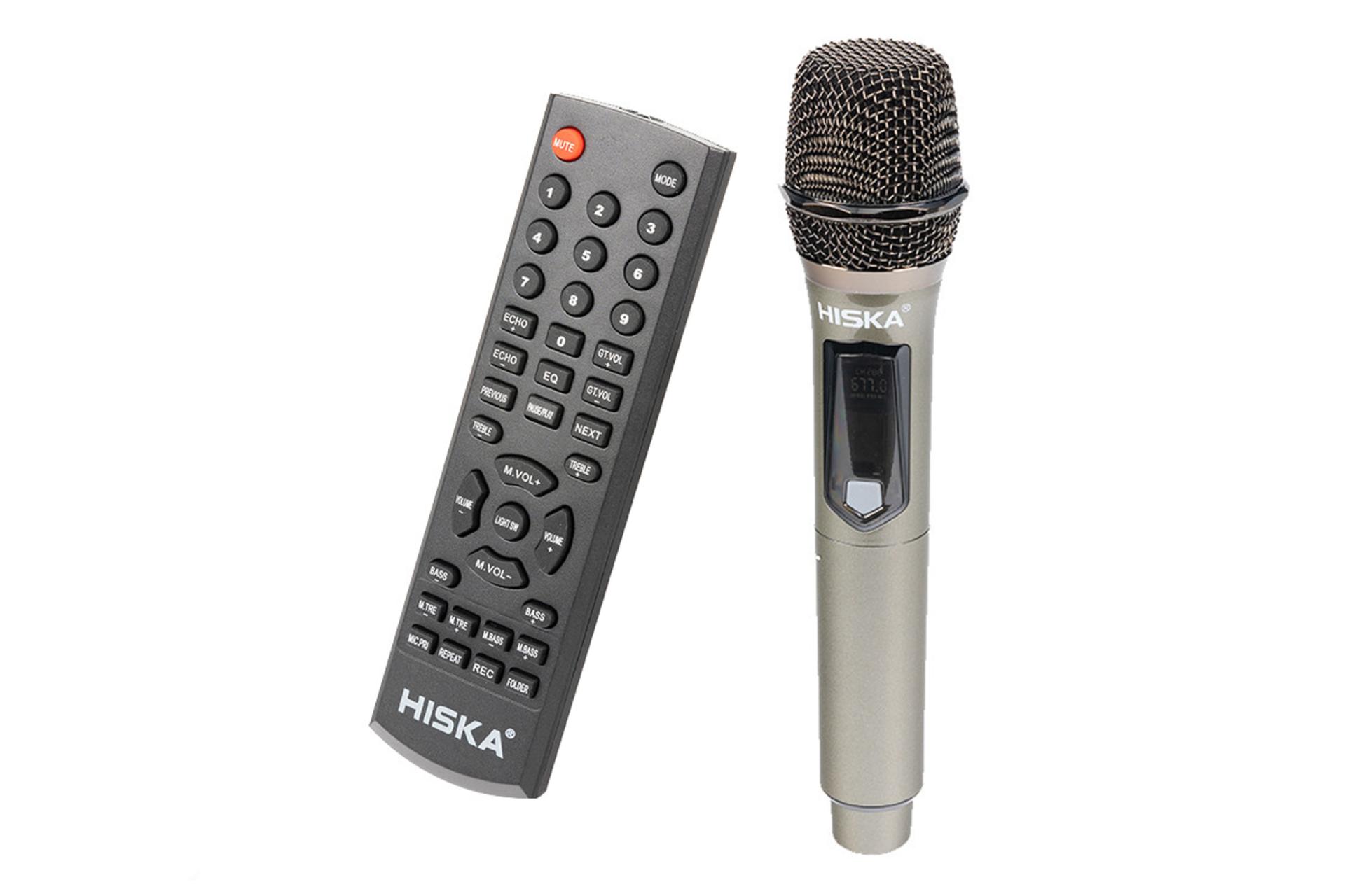 اقلام همراه اسپیکر هیسکا HISKA Party Box 1012