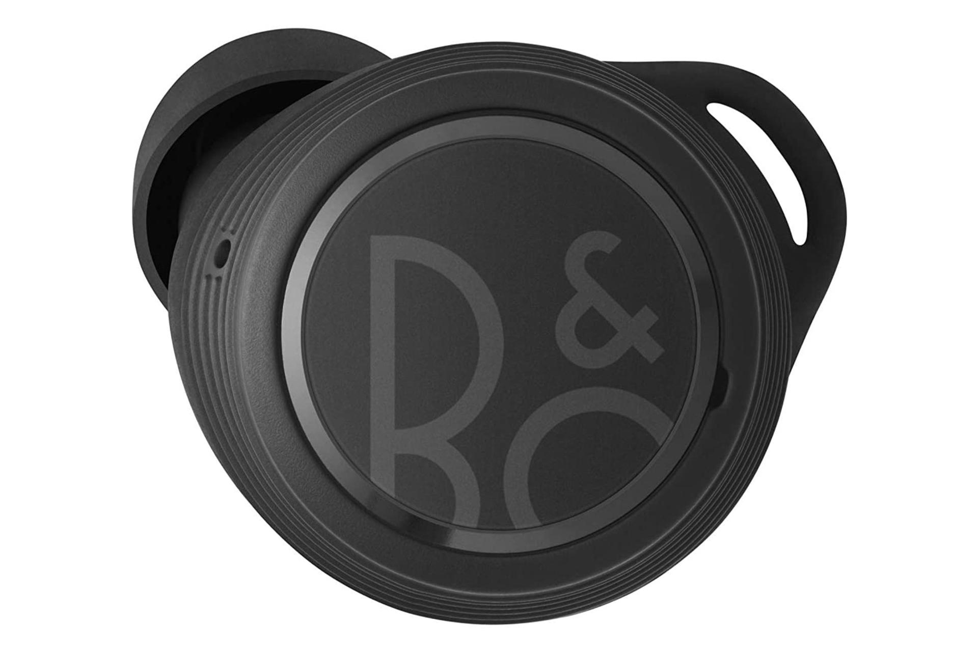 نمای پشت ایرباد بی سیم بنگ اند اولافسن Bang & Olufsen Beoplay E8 Sport مشکی