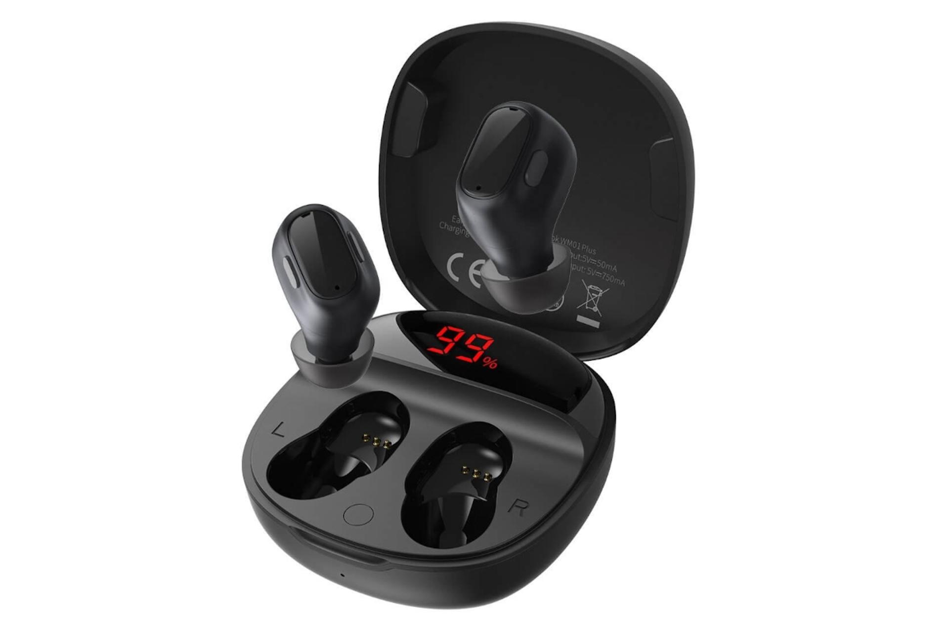 هدفون بی سیم باسئوس Baseus Encok WM01 Plus مشکی