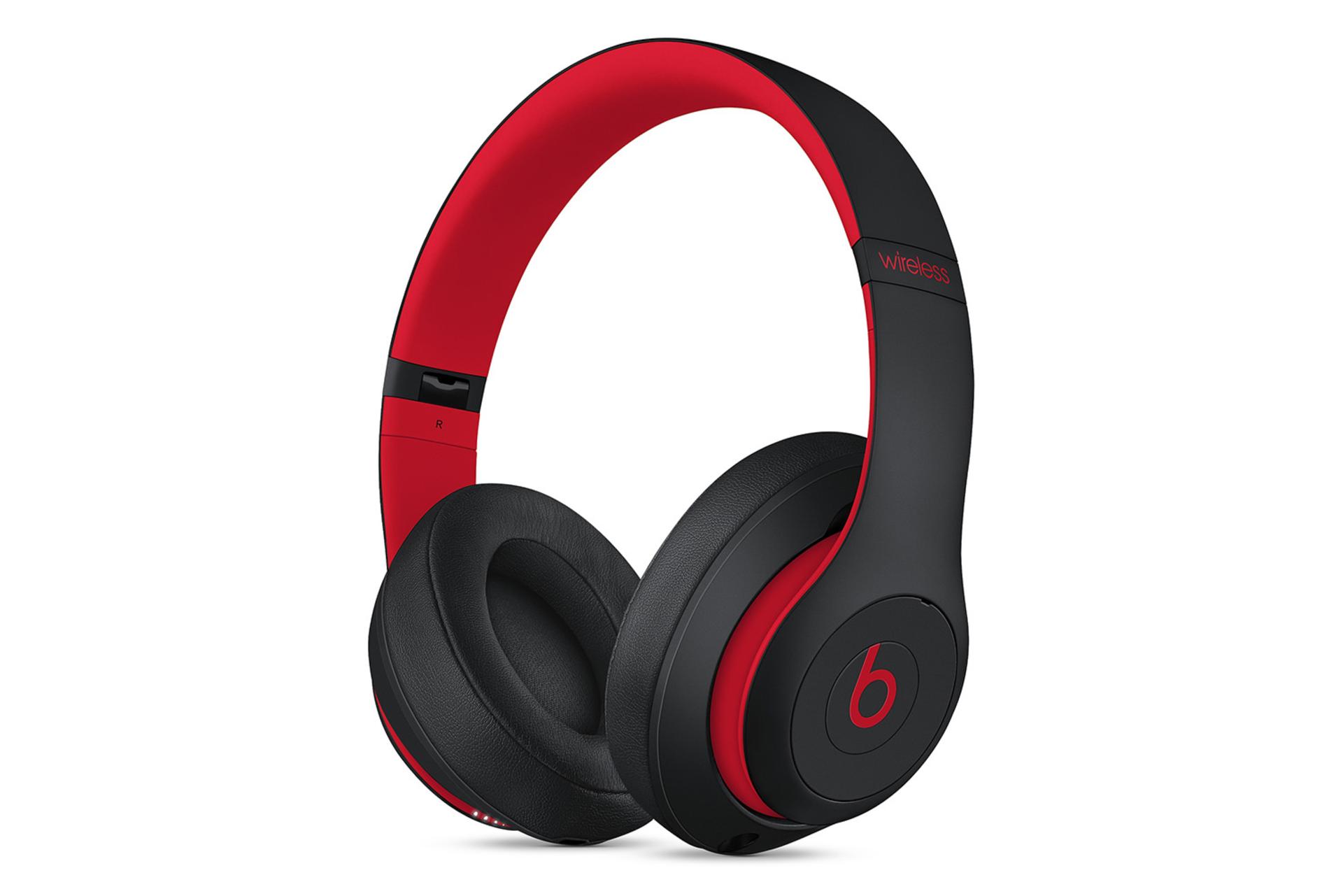 هدفون بیتس Studio3 Wireless مشکی قرمز