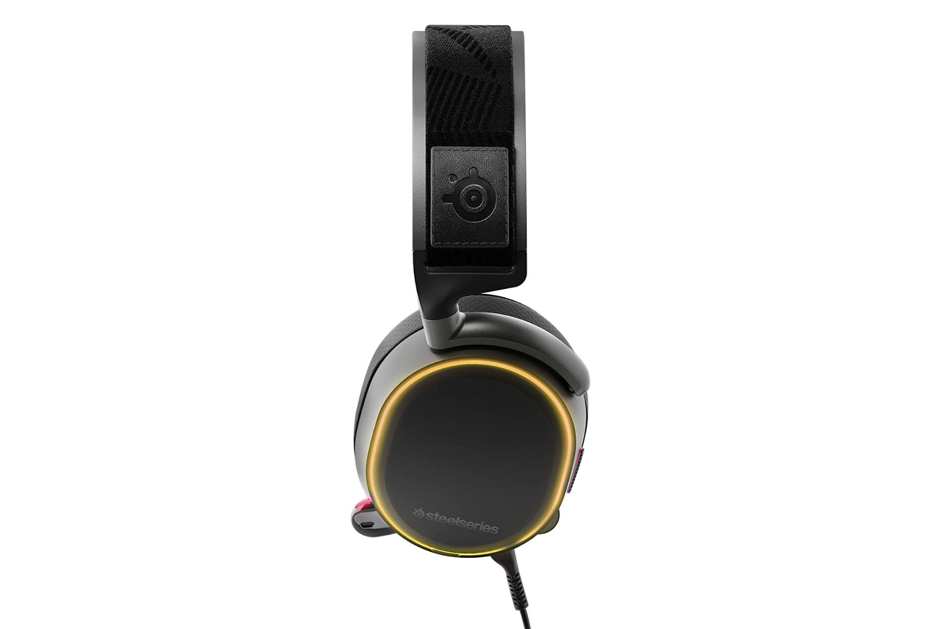 نمای جانبی هدست گیمینگ استیل سریز SteelSeries Arctis Pro