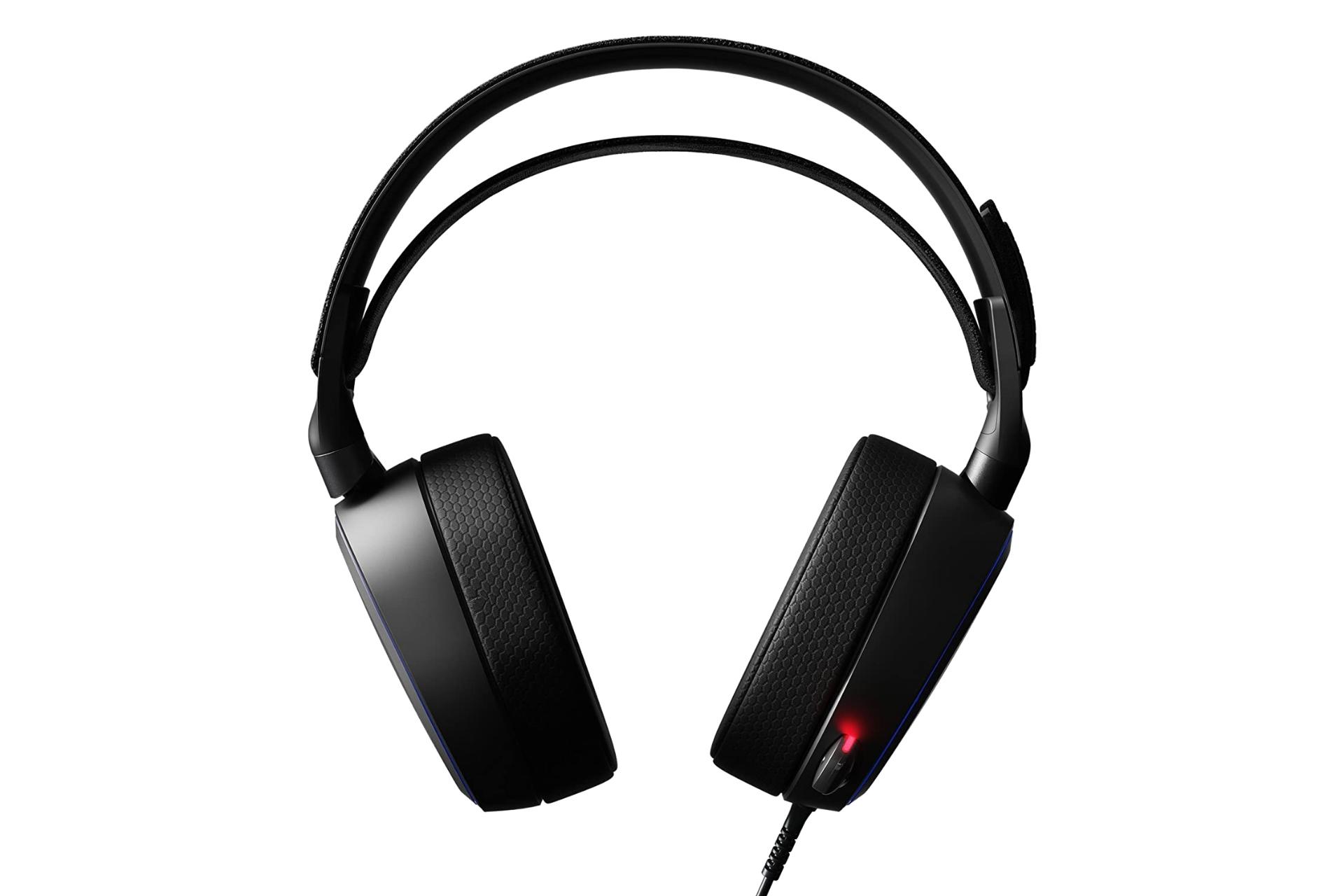 نمای روبرو هدست گیمینگ استیل سریز SteelSeries Arctis Pro