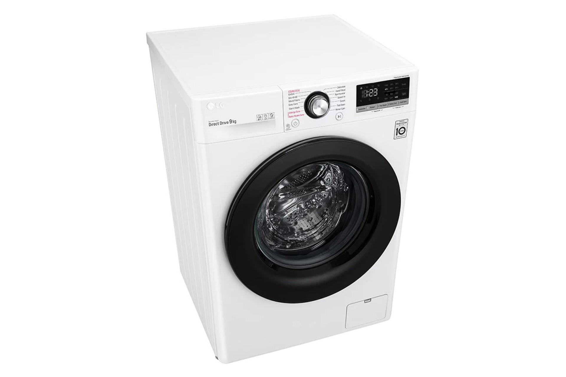 ماشین لباسشویی ال جی LG F4V3VYP6WE نمای بالا