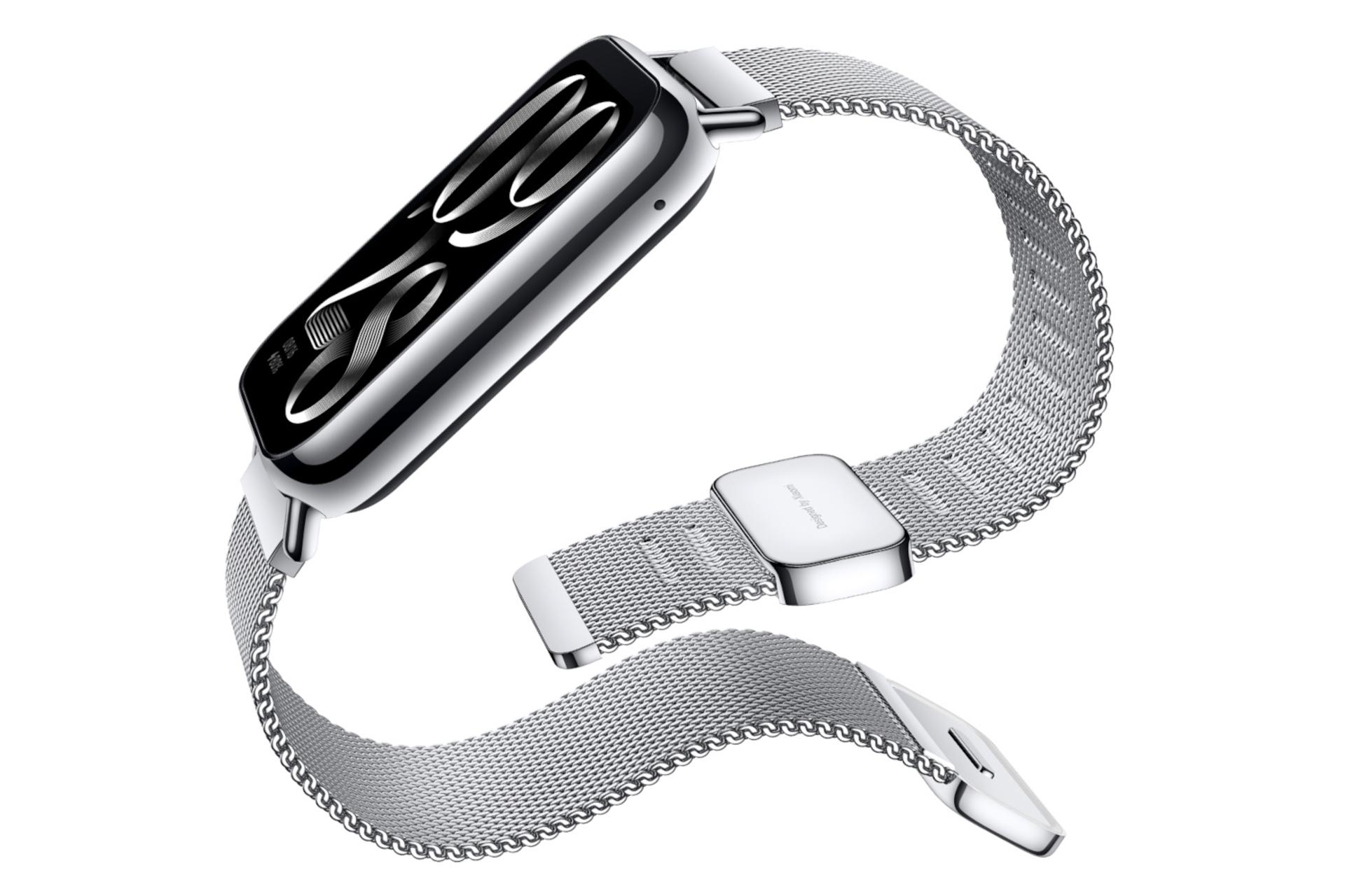 ساعت هوشمند بند 8 پرو شیائومی / Xiaomi Band 8 Pro نقره ای