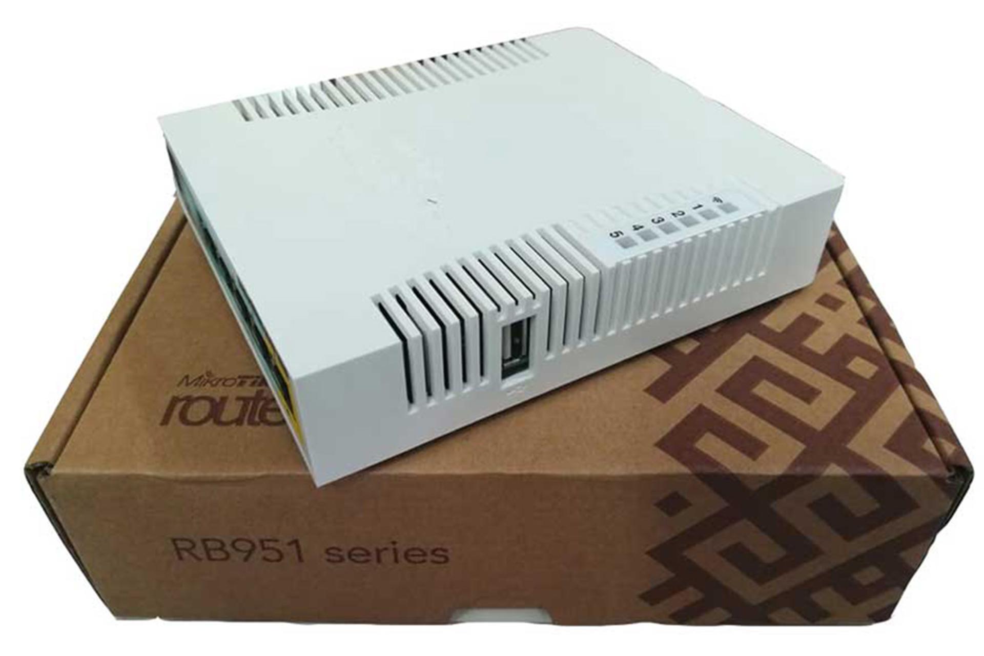 جعبه روتر میکروتیک MikroTik RB951Ui-2HnD