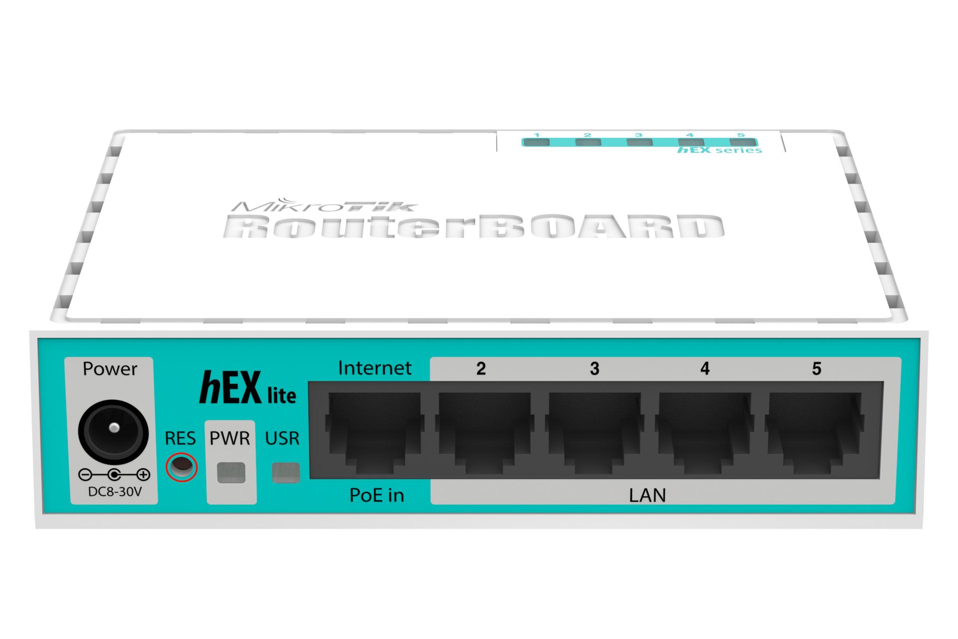 مرجع متخصصين ايران روتر ميكروتيك MikroTik hEX lite