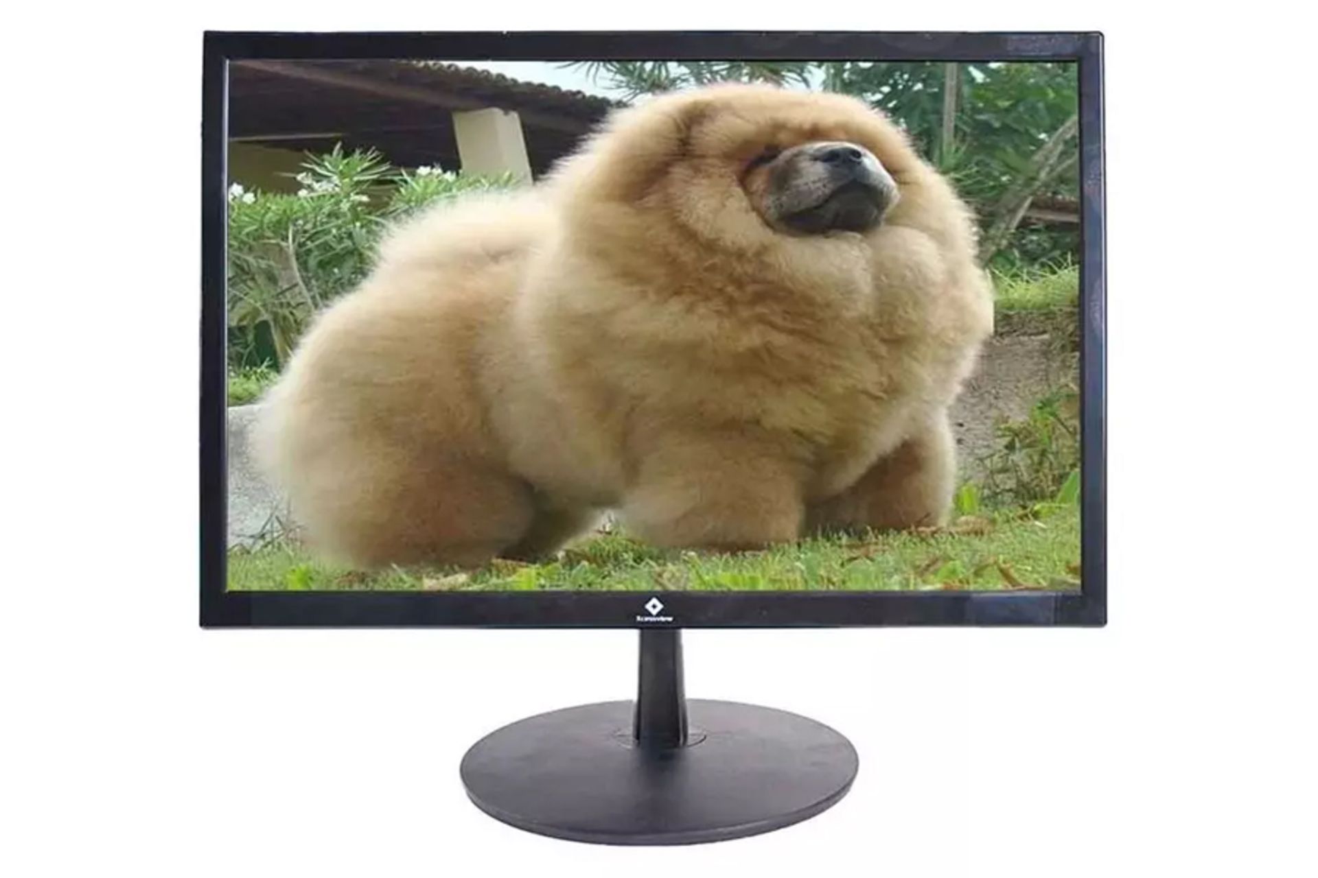 مانیتور اکسس ویو 19 اینچ مدل XS-190 نمای جلو