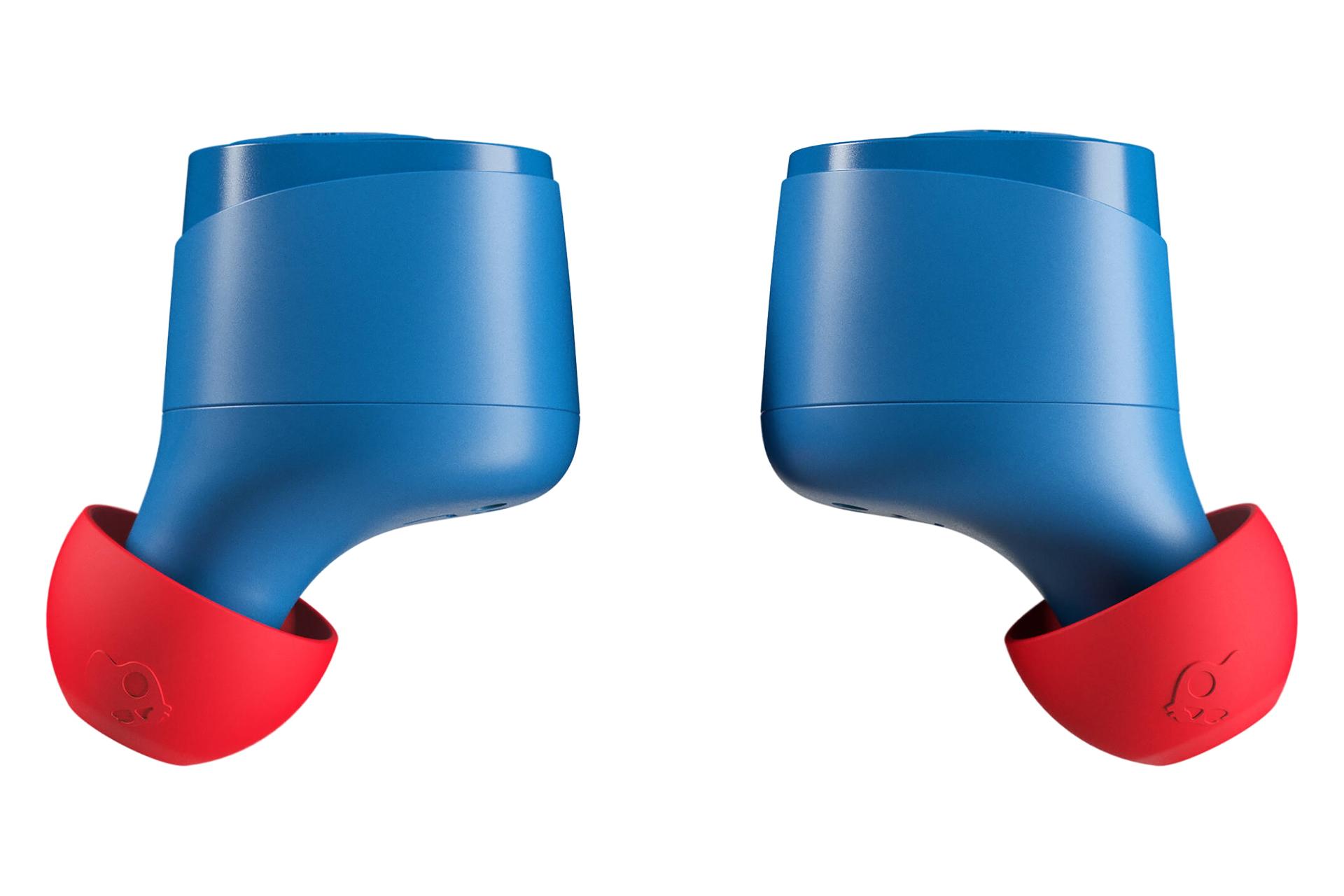 نمای جانبی ایرباد بی سیم اسکال کندی Skullcandy Jib True Wireless آبی