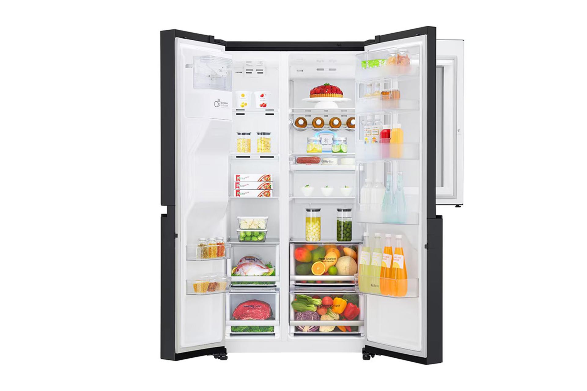 یخچال فریزر ال جی LG X337 نمای داخل