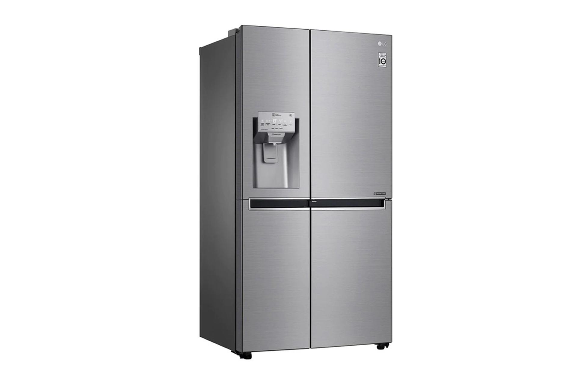 یخچال فریزر ال جی LG GCJ-267 نقره ای
